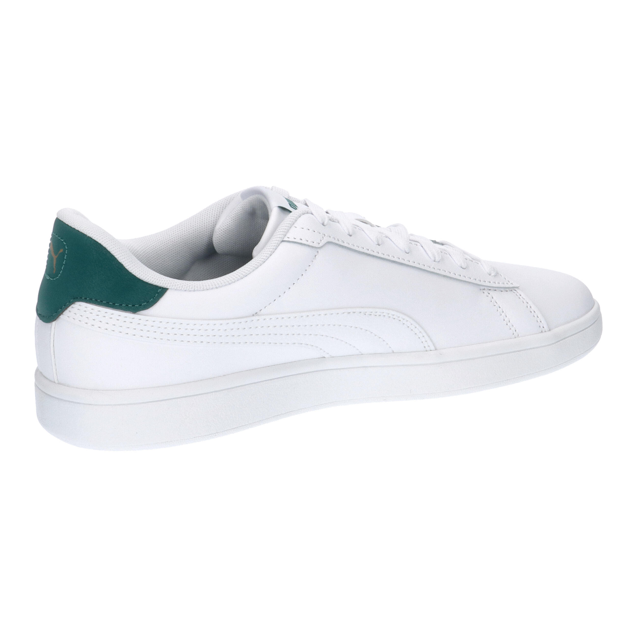 Scarpe Sportive Pelle Adulto Unisex Puma Smash 3.0 Bianco 15/15