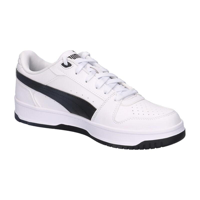 Pantofi sport copii Puma Rebound Slam Lo Jr, Alb