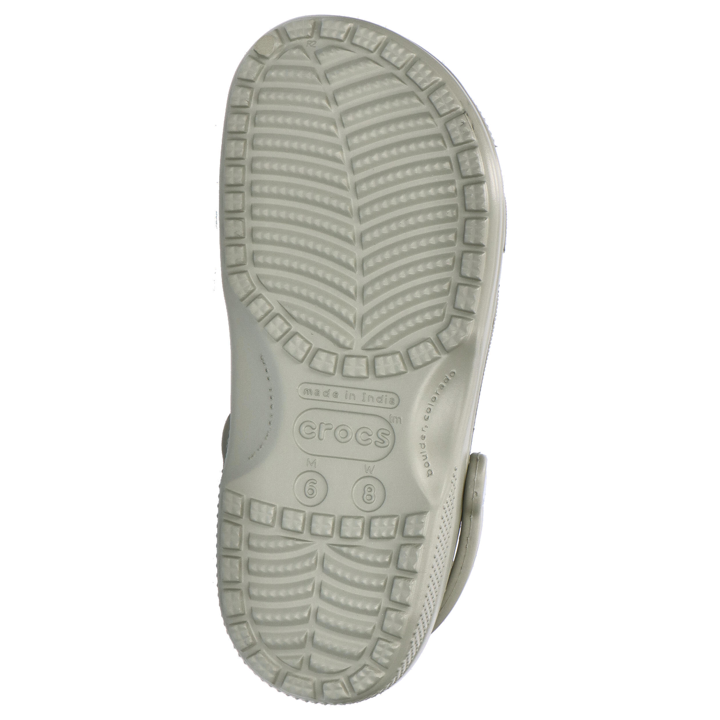 Chanclas Mujer Crocs Classic U Gris 6/15