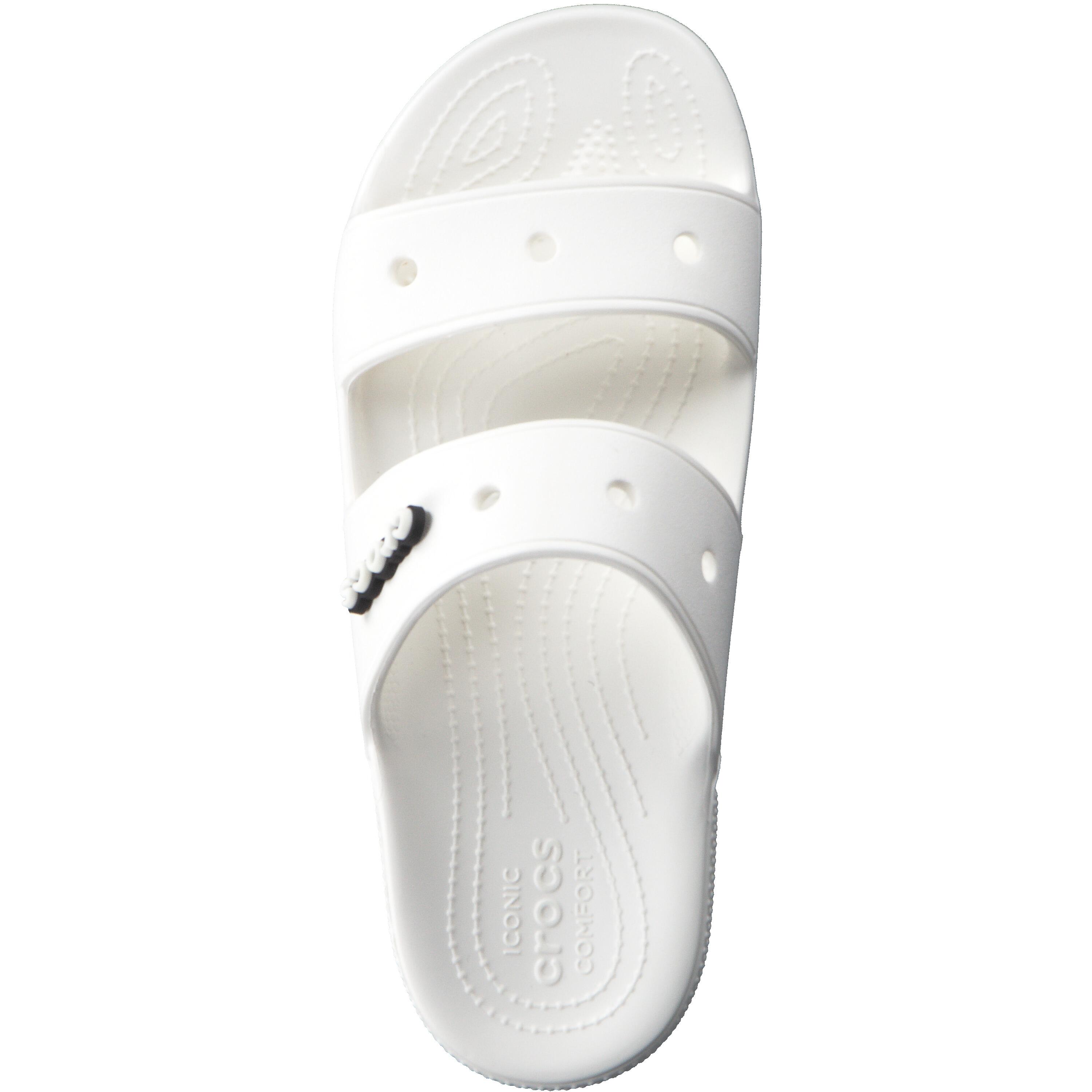 Chanclas Crocs Classic, Blanco, Unisexo 5/15
