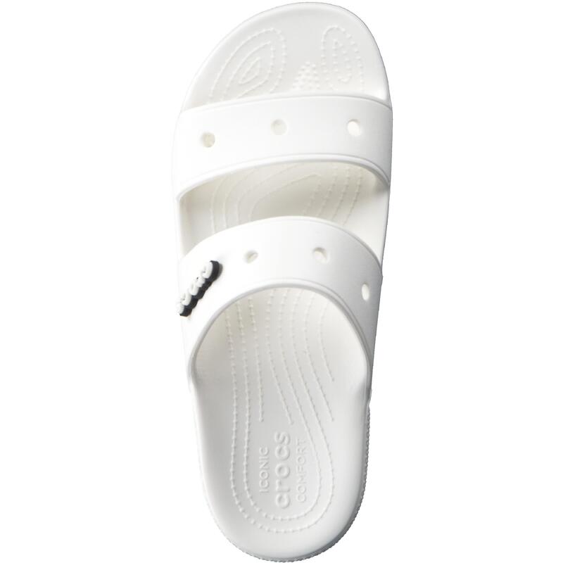 Slapi unisex Crocs Classic, Alb