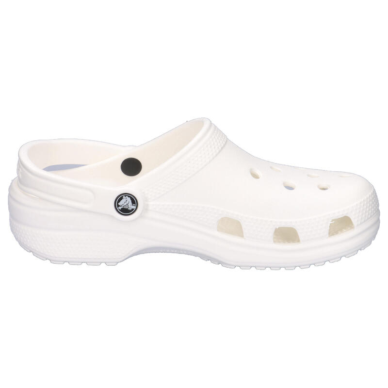 Slapi unisex Crocs Classic, Alb