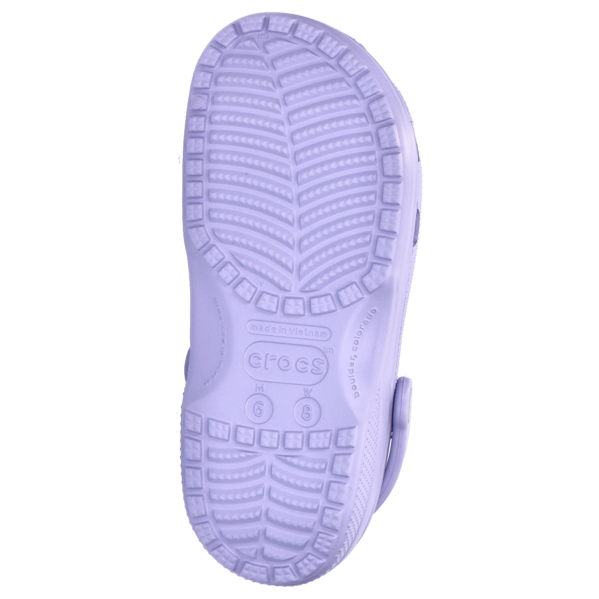 Baskets Crocs Modèle 10001c Classic U Couleur Violet 6/15