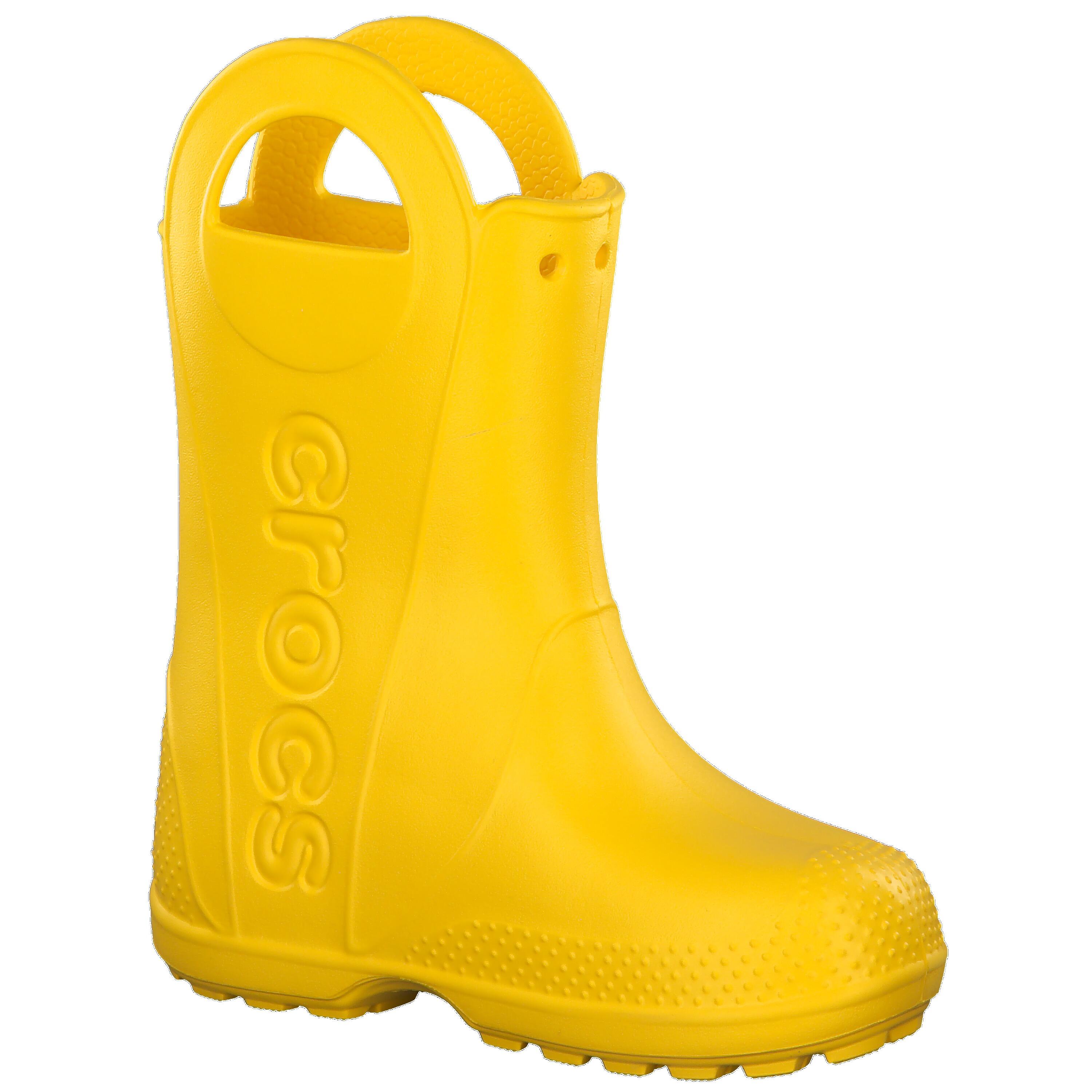 Stivali Crocs Handle It Rain, Giallo, Bambini 8/15