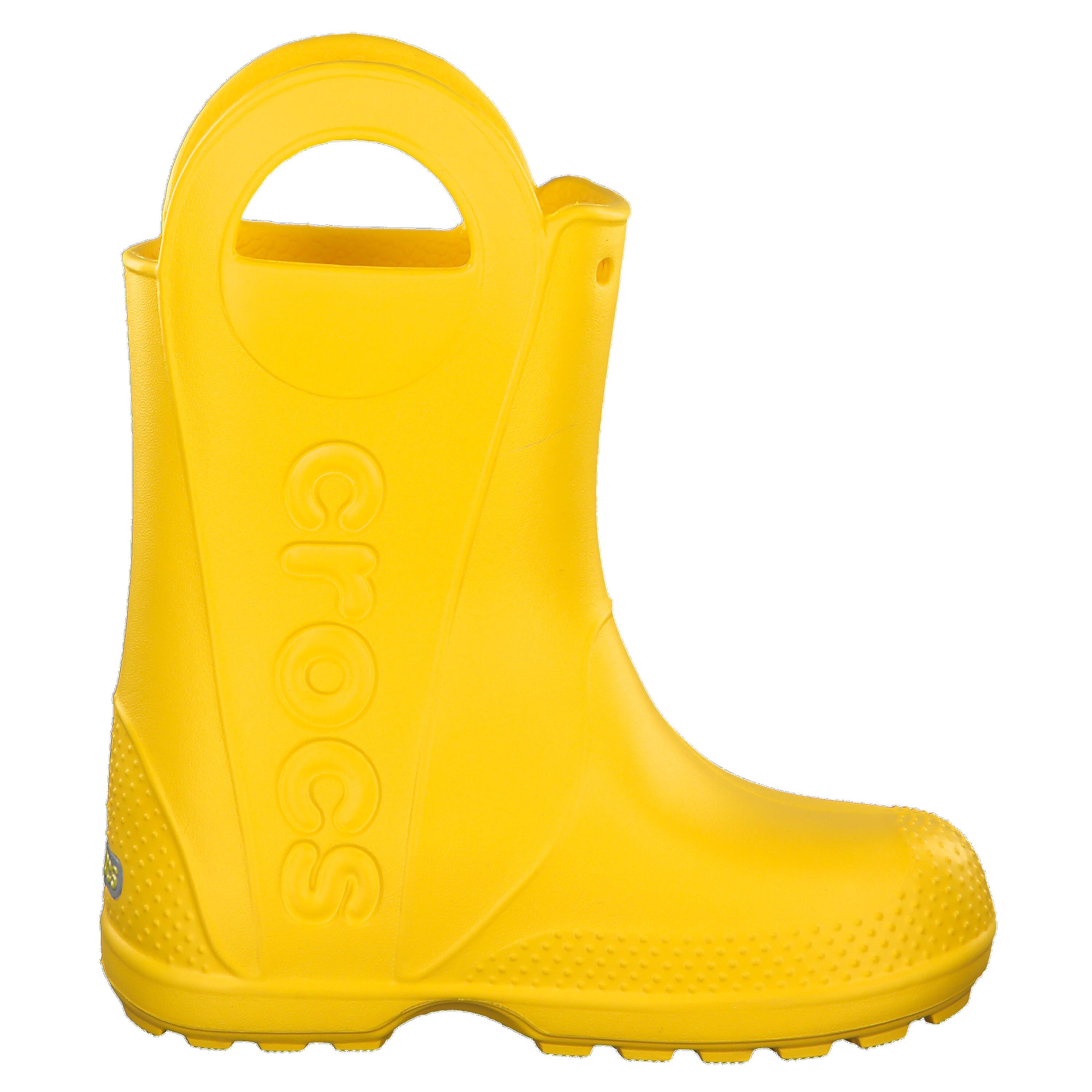 Stivali Crocs Handle It Rain, Giallo, Bambini 7/15