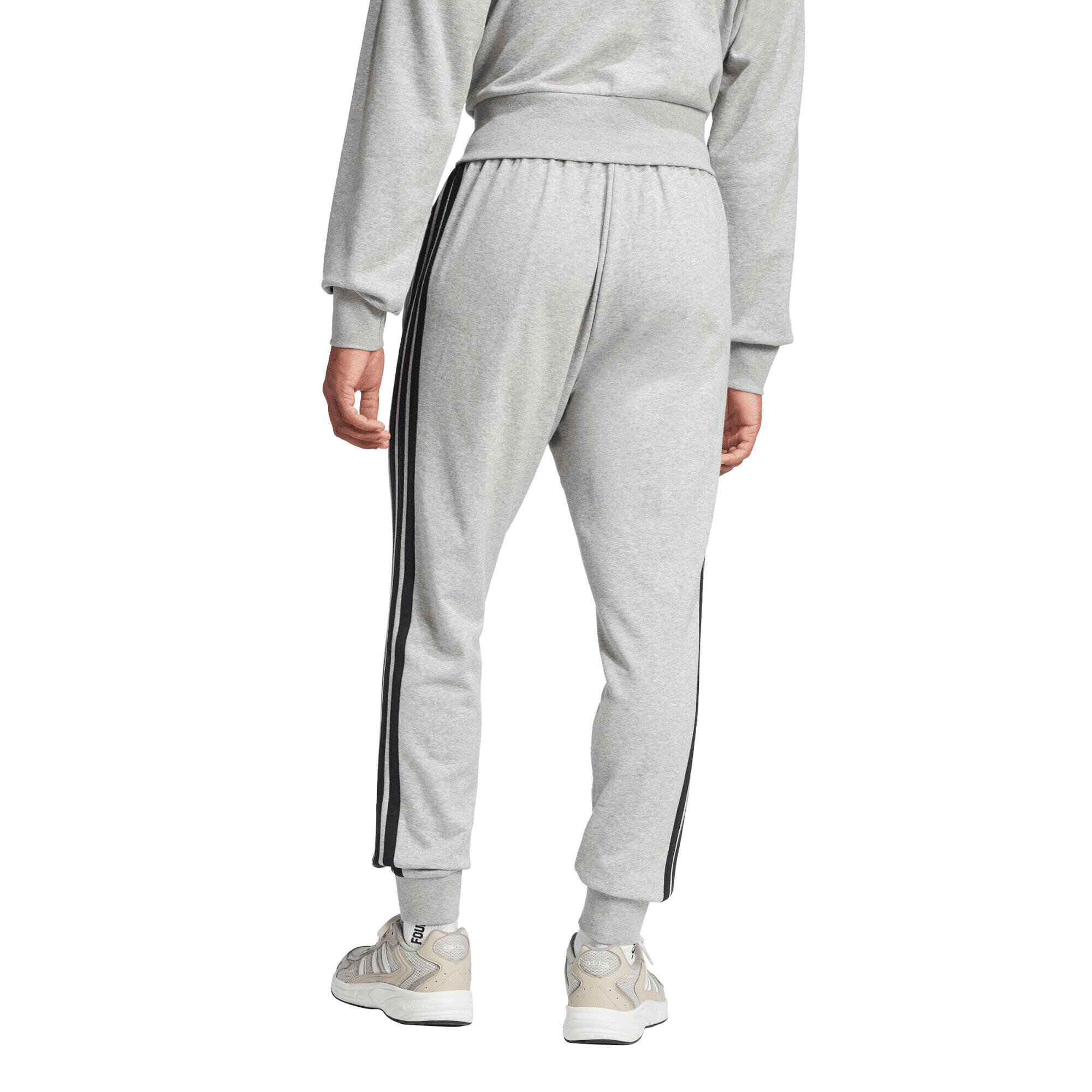 Essentials 3-Streifen French Terry Hose 9/9