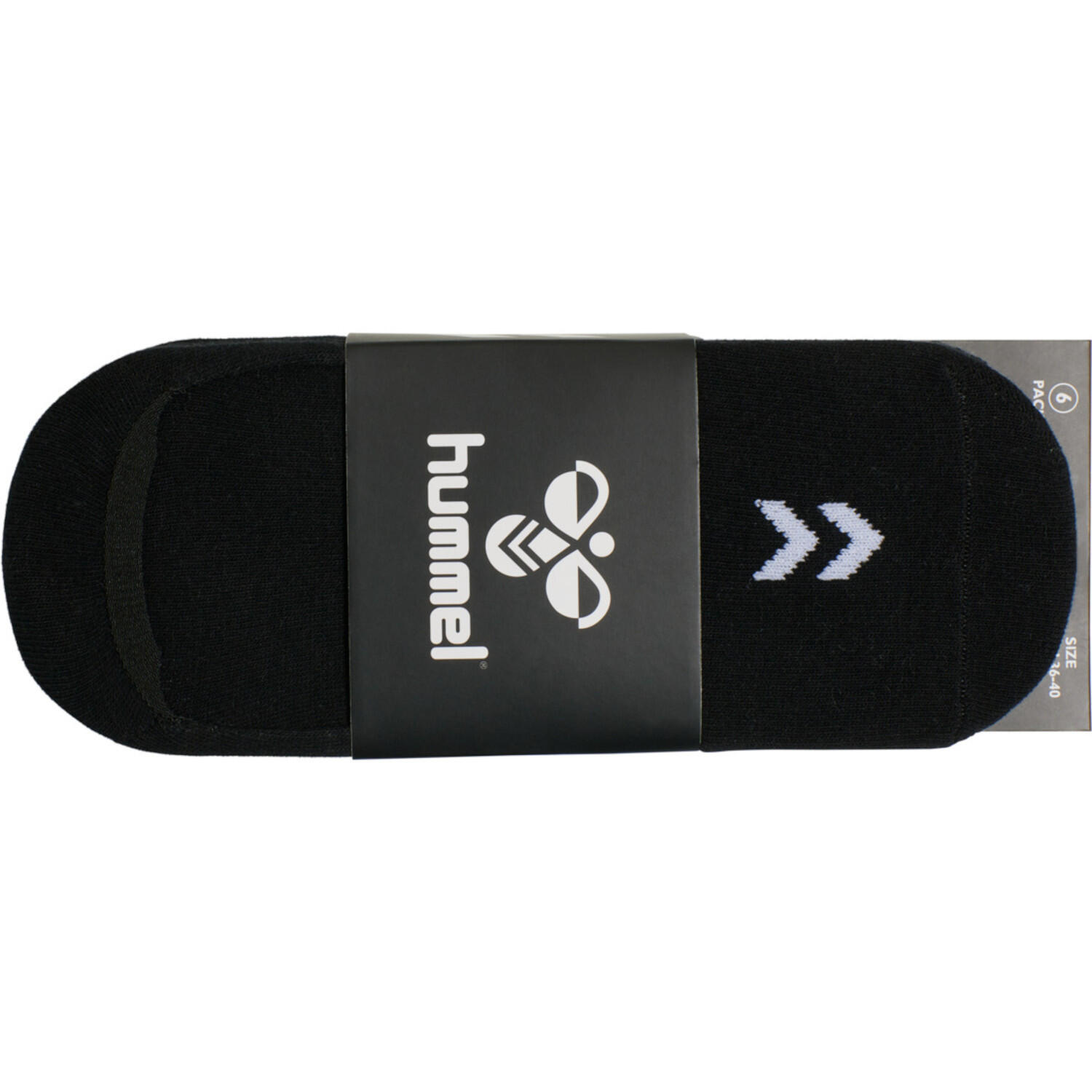 Zestaw 6-pak skarpetki stopki Hummel Chevron NO SHOW SOCKS 7/8