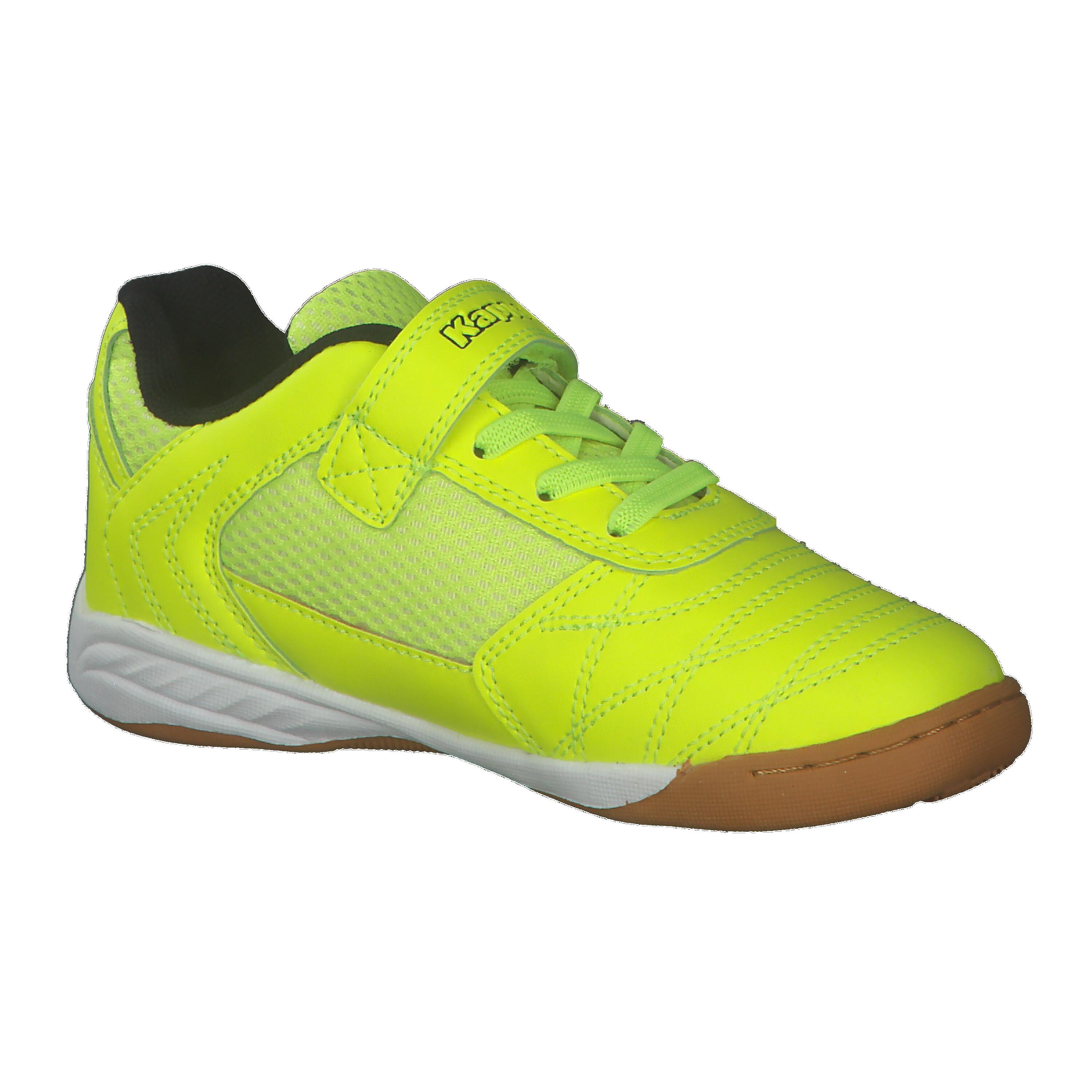 Kappa Damba K, Garçon, , chaussures de foot en salle, jaune 8/15