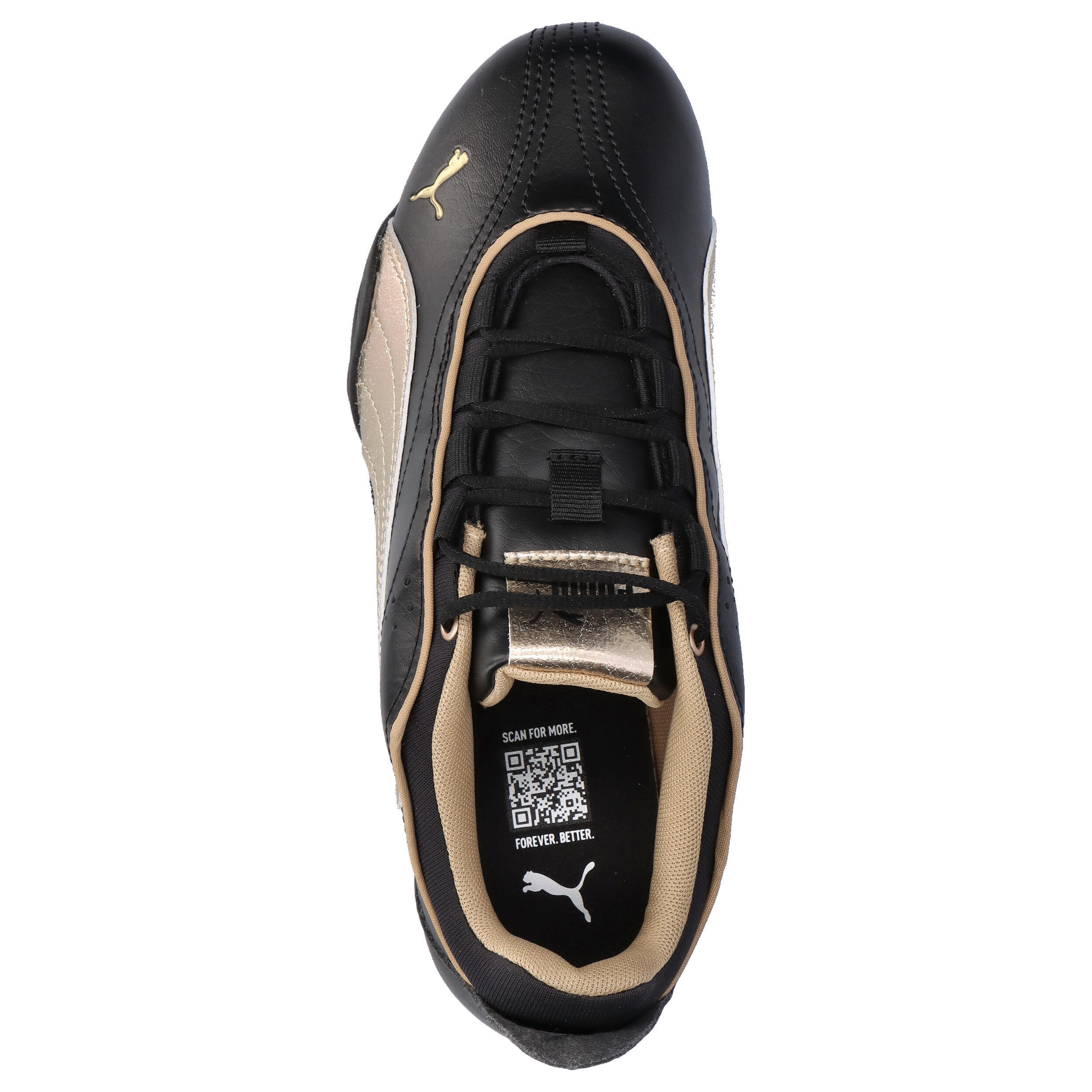 Puma Damen Sneaker Catch Soleil Metallic Whisper 404641 6/15