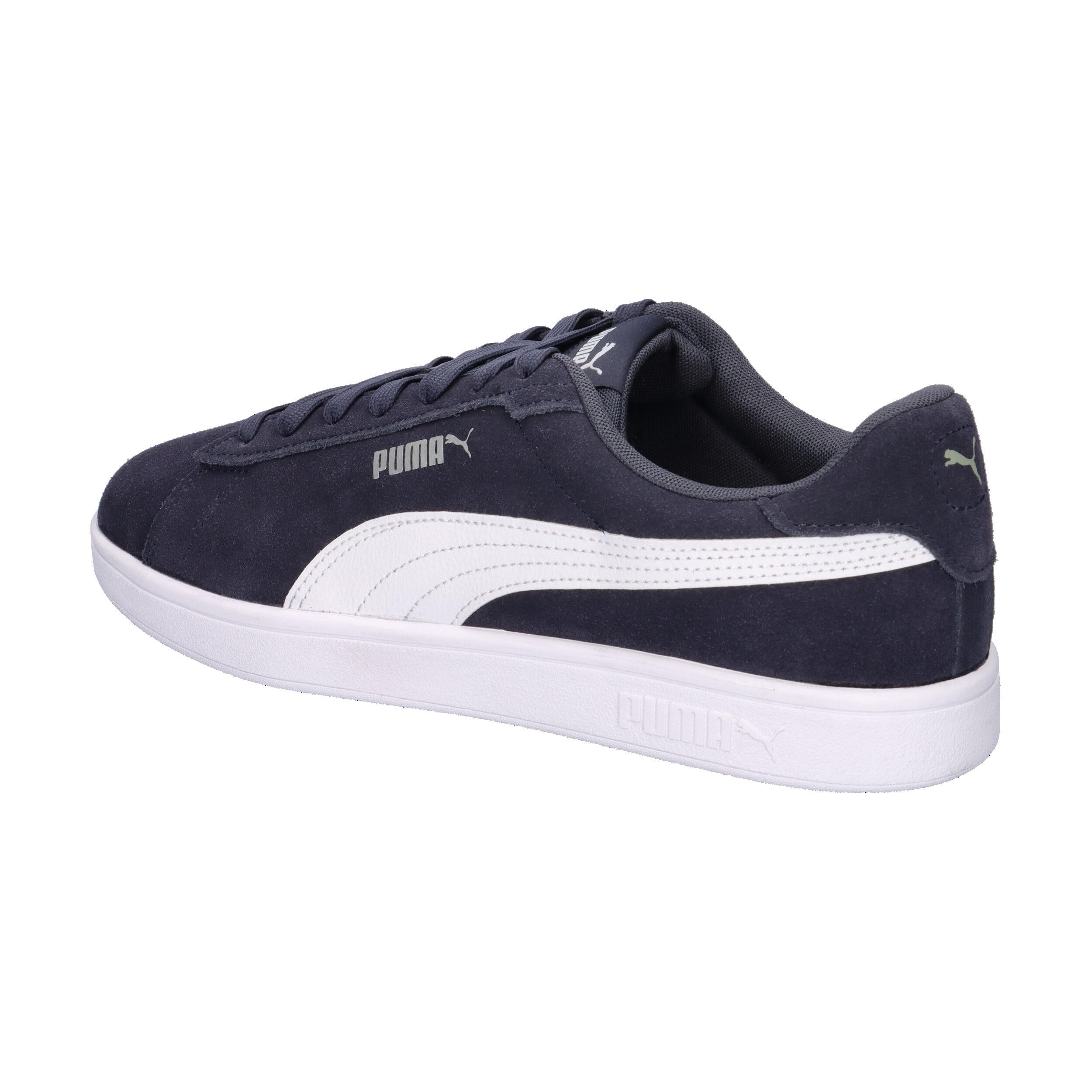Smash 3.0 Sneakers Erwachsene PUMA Parisian Night White Silver Blue Metallic 11/15