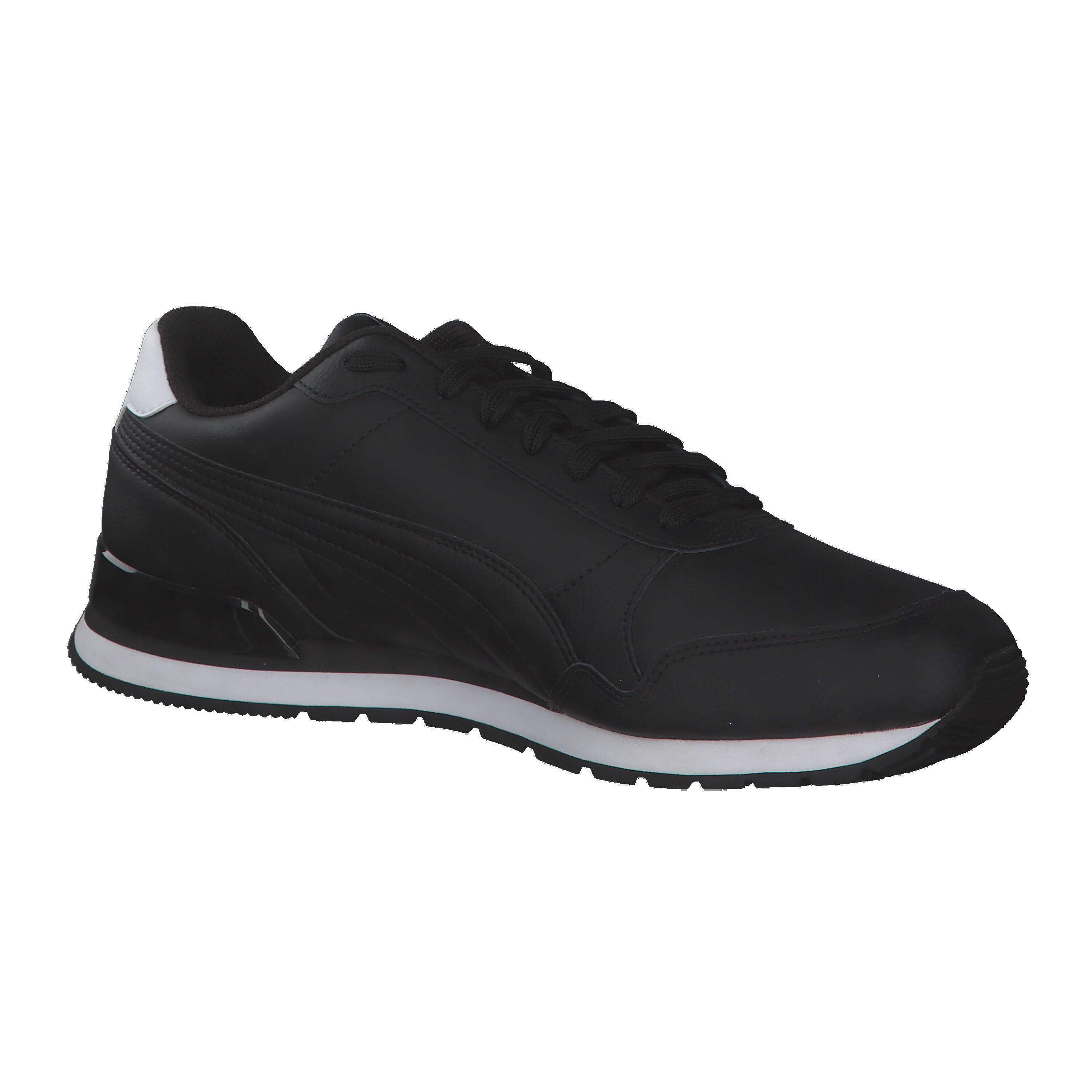 Puma ST Runner v2 Full L Unisex Sneaker Turnschuhe 365277 Schwarz /Weiß 8/15