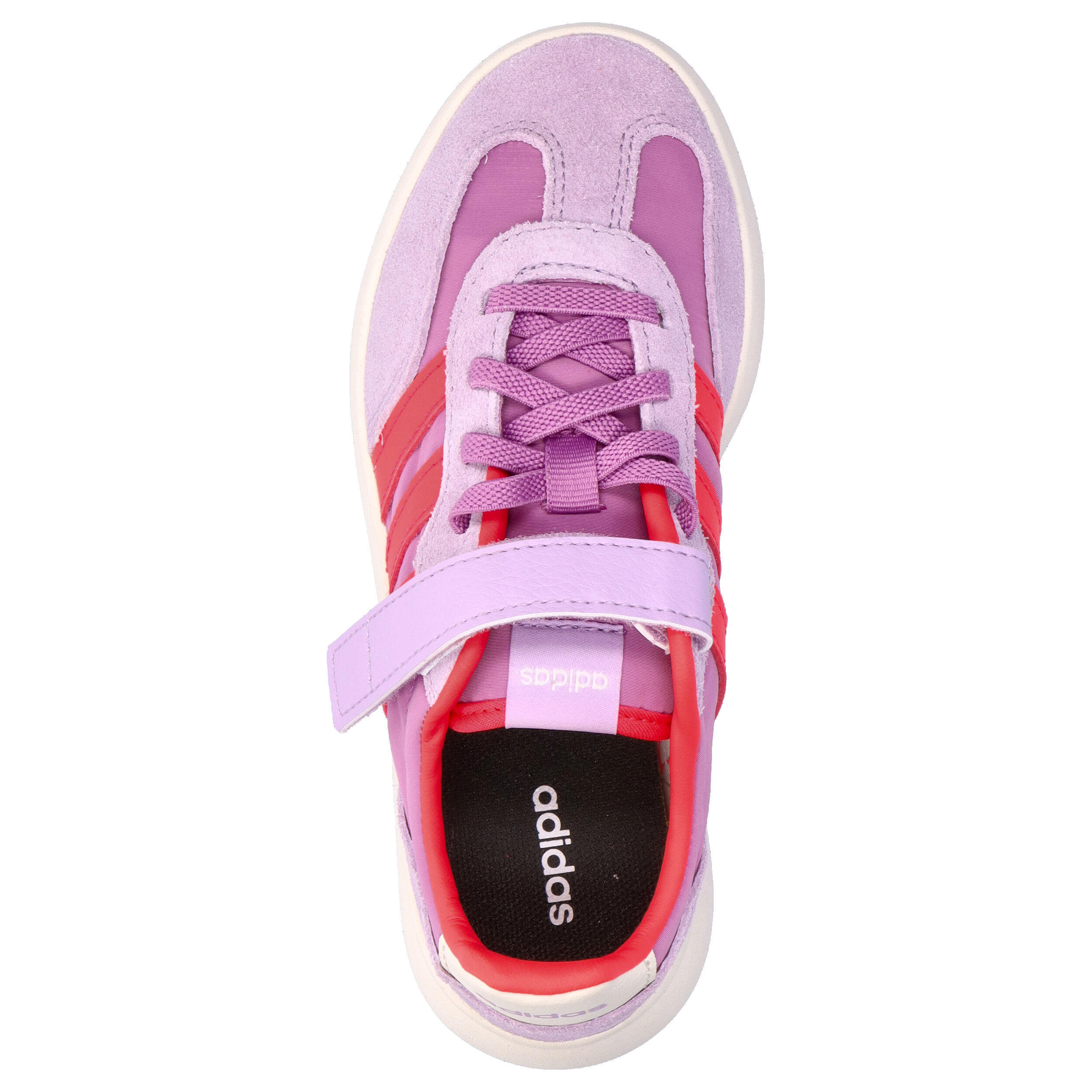 adidas Barreda Decode buty dziecięce, nylon z zamszem, fioletowe 5/15
