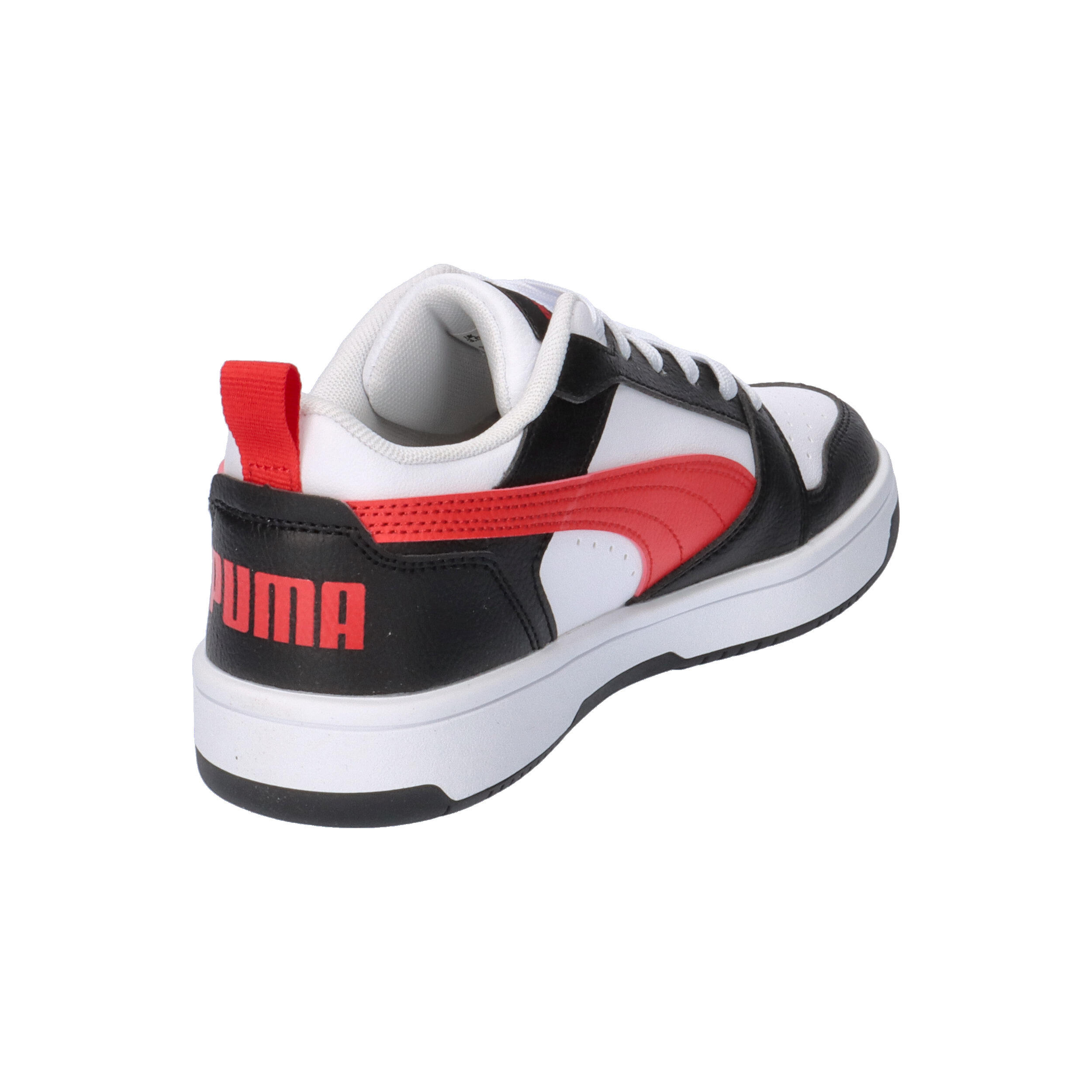 Rebound V6 Lo sneakers voor jongeren PUMA White For All Time Red Black 14/15