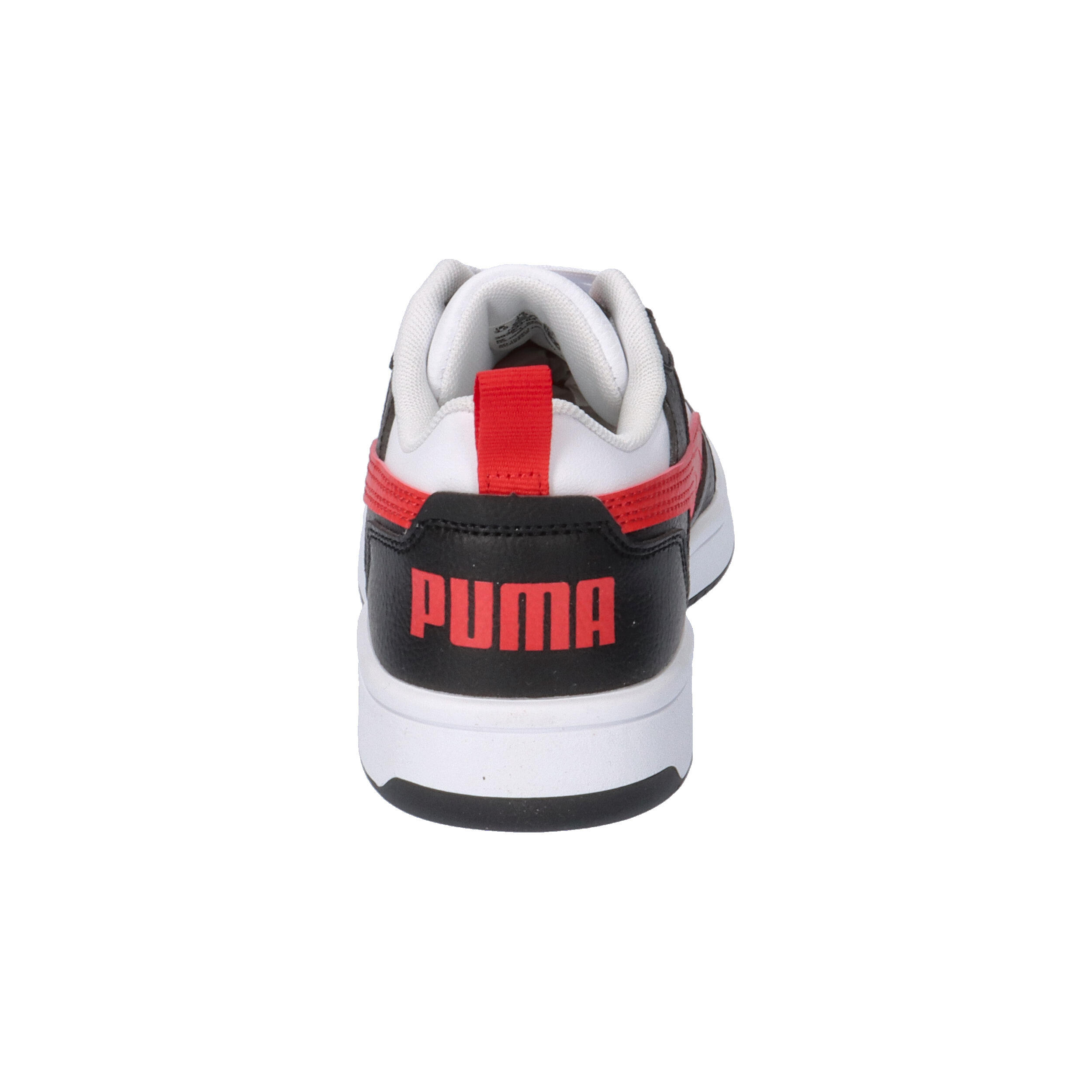 Rebound V6 Lo sneakers voor jongeren PUMA White For All Time Red Black 13/15