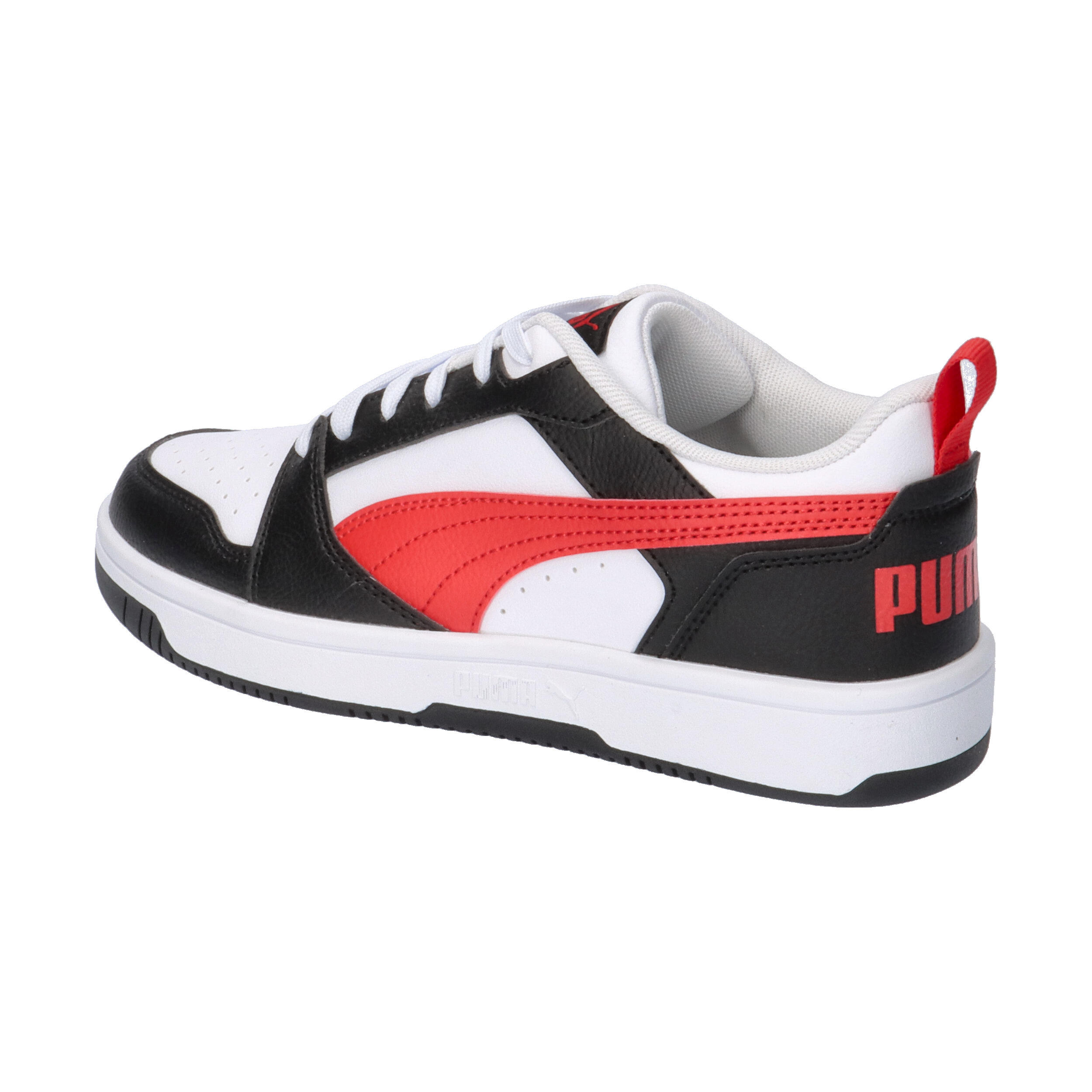 Rebound V6 Lo sneakers voor jongeren PUMA White For All Time Red Black 11/15