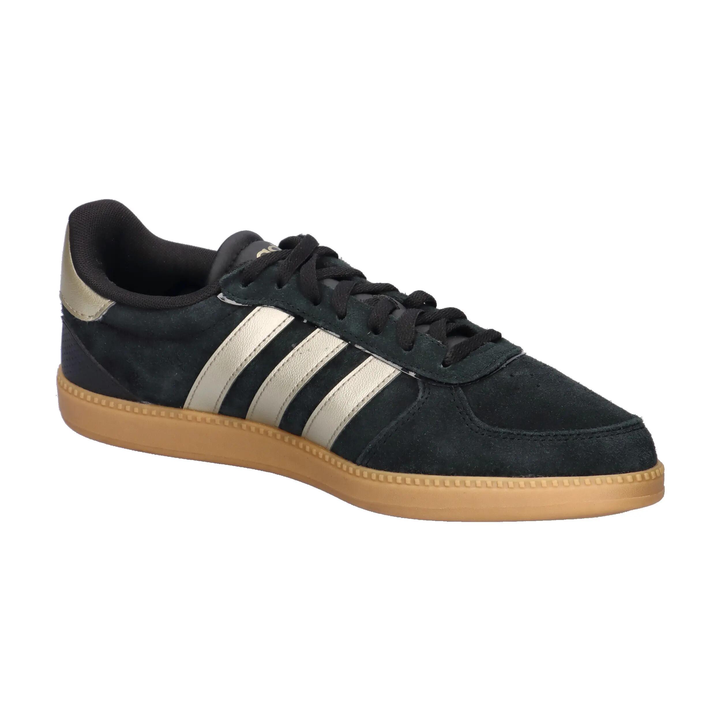 adidas Damen Breaknet Sleek Sneaker Memory-Schaum Wildleder JR0685 schwarz 8/15