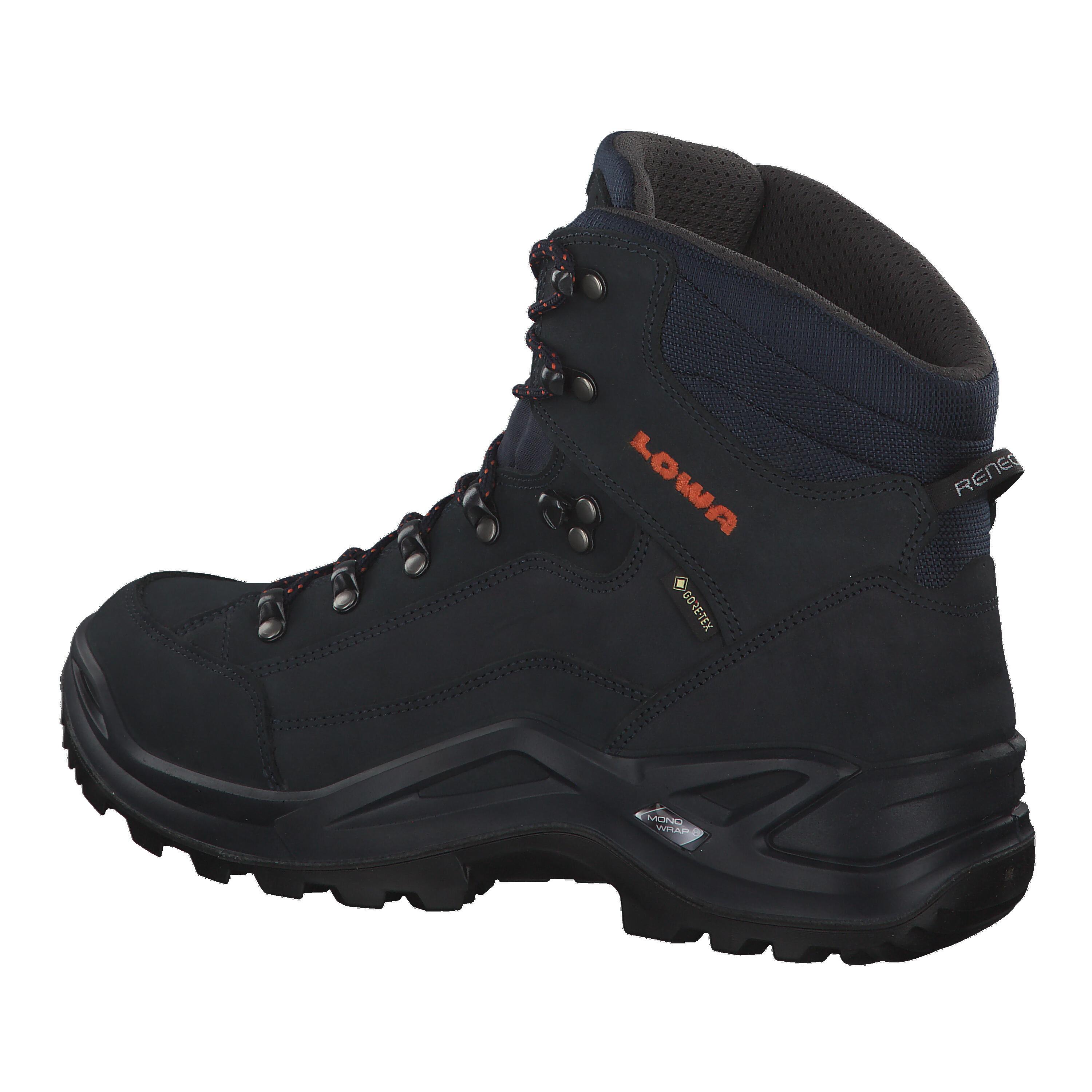 LOWA RENEGADE GTX MID Unisex Wanderstiefel Tracking Outdoor Goretex 11/15