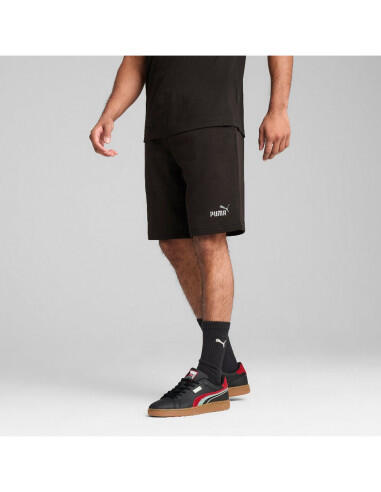 Puma Pantaloncini Uomo in Cotone con Tasche Laterali PUMA Black Nero S 3/7