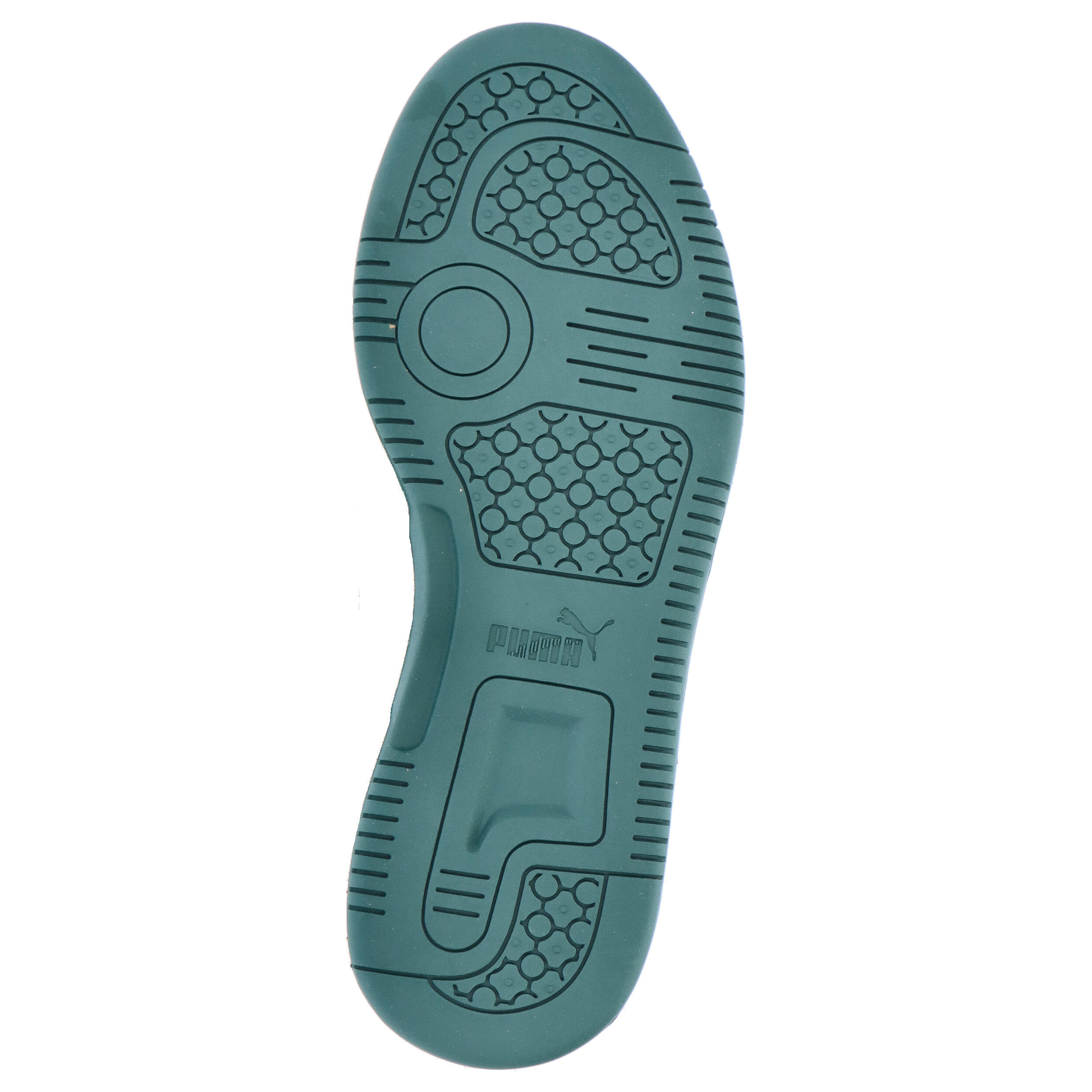 Puma - Rebound v6 bco/preto/verde 393833-15 6/15