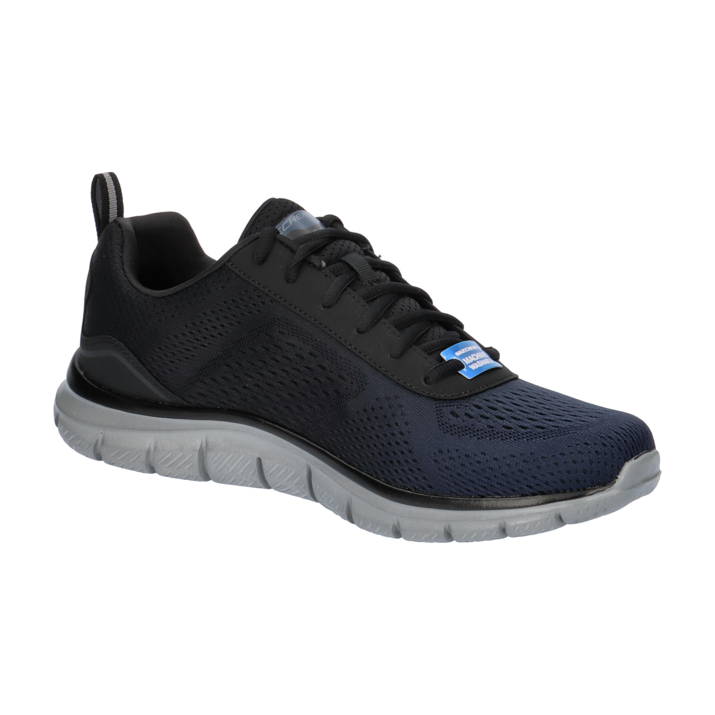 Zapatillas Skechers Track-Ripkent para Hombre Negras/Marino 8/15