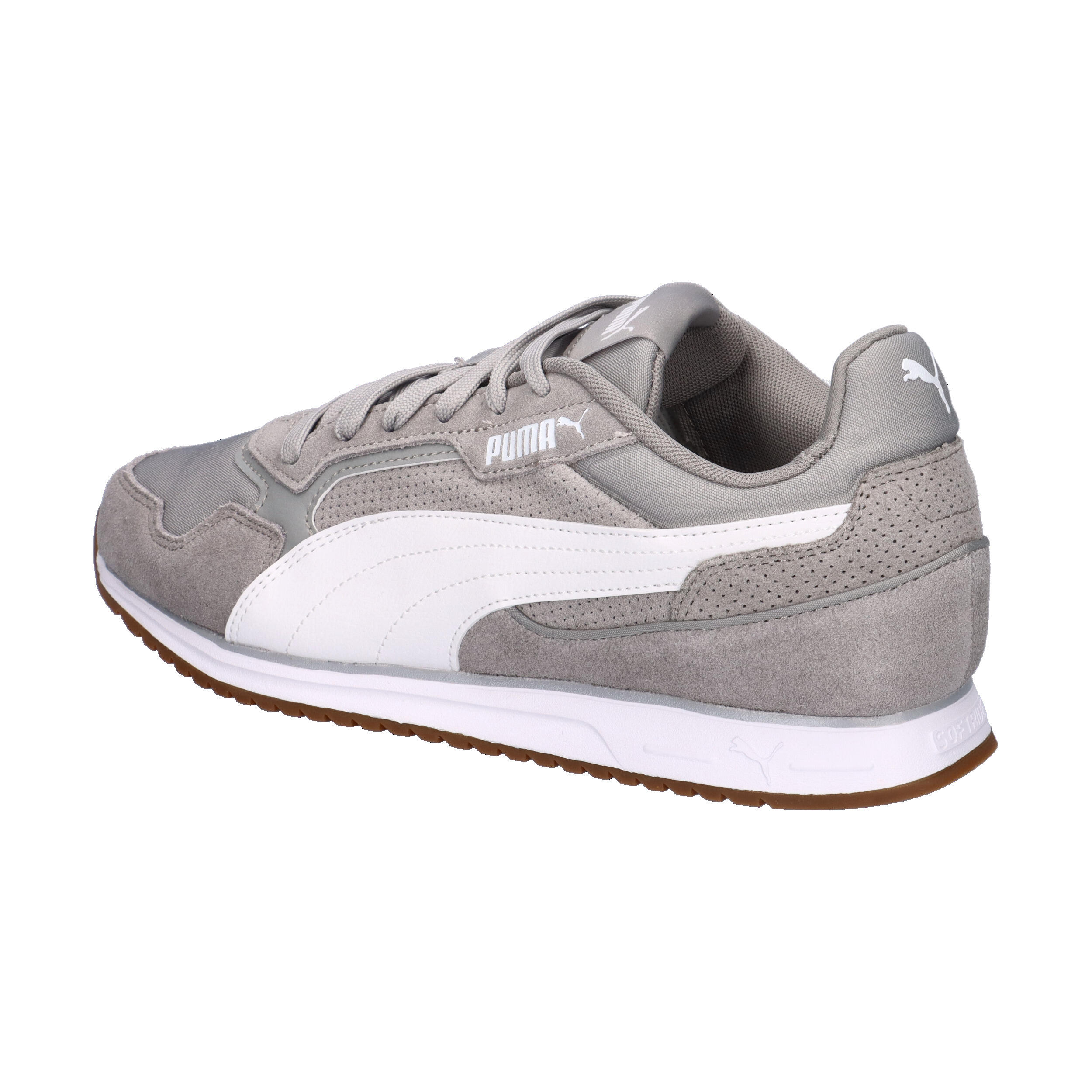 Softride St Miler Sneakers Erwachsene PUMA Gray Echo White Gum Beige 11/15