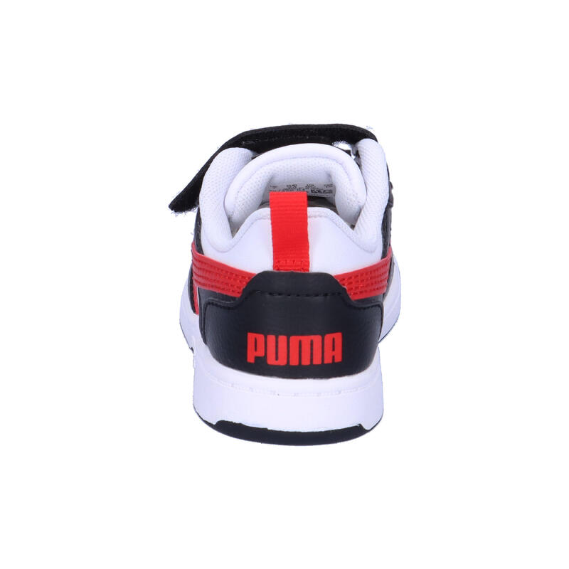 Încălțăminte fitness copii guler mijlociu materiale reciclate Rebound V6 Lo, alb