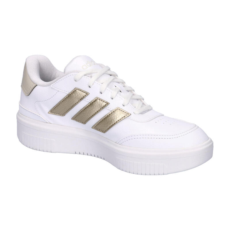 Sneaker Adidas Courtblock Bold Donna - Bianco Oro Eleganti
