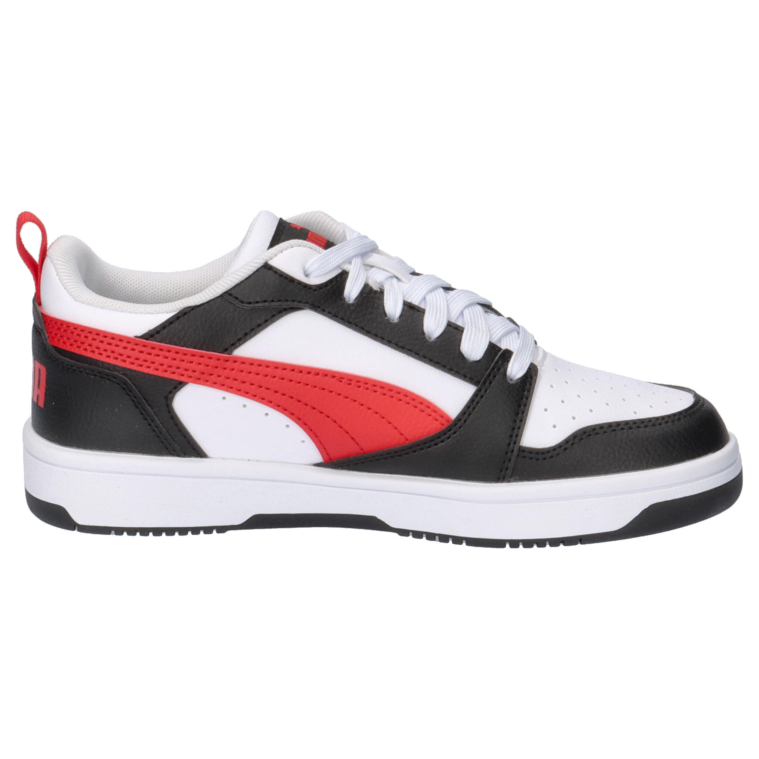 Rebound V6 Lo sneakers voor jongeren PUMA White For All Time Red Black 7/15