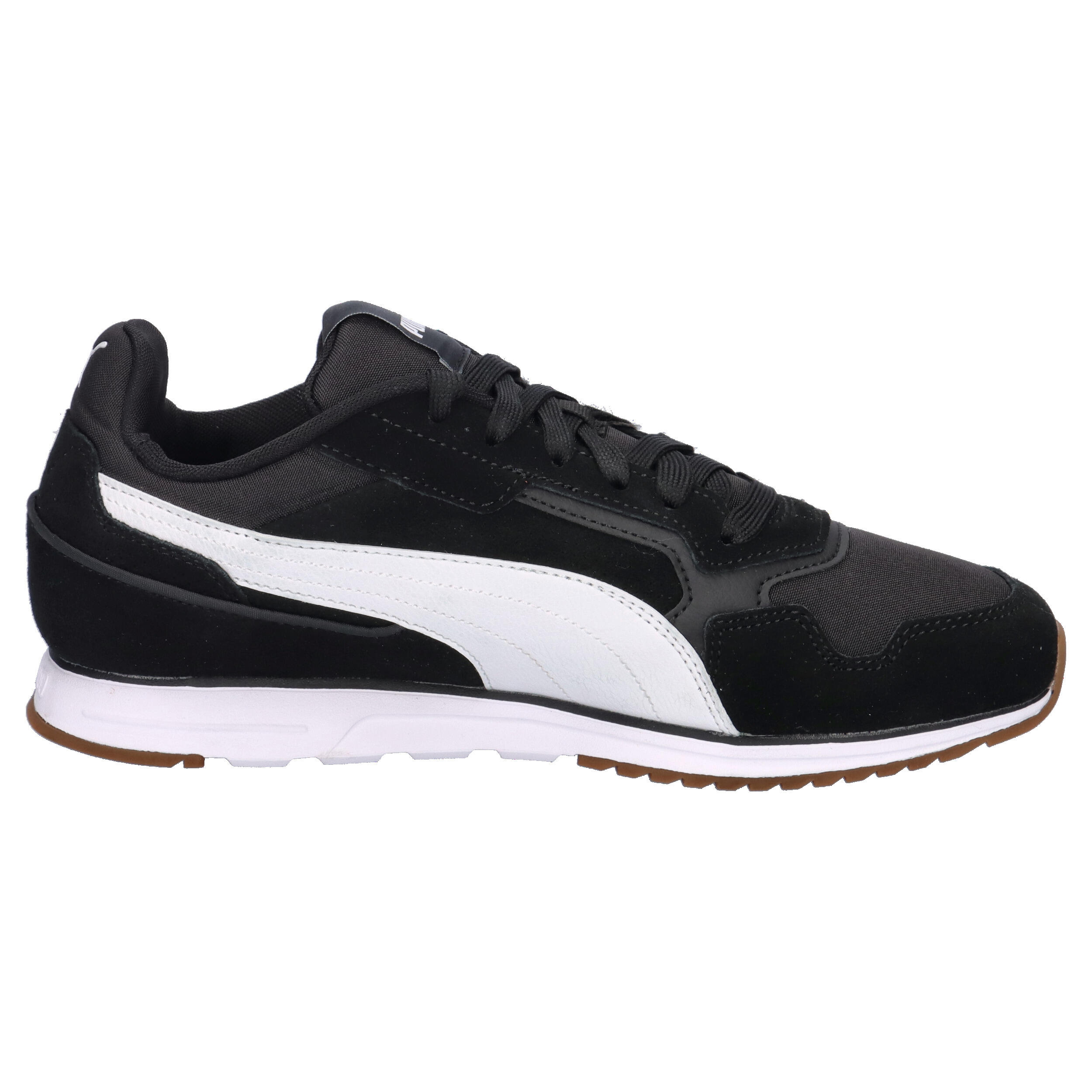 Softride St Miler Sneakers Erwachsene PUMA White Black Gum Beige 7/15
