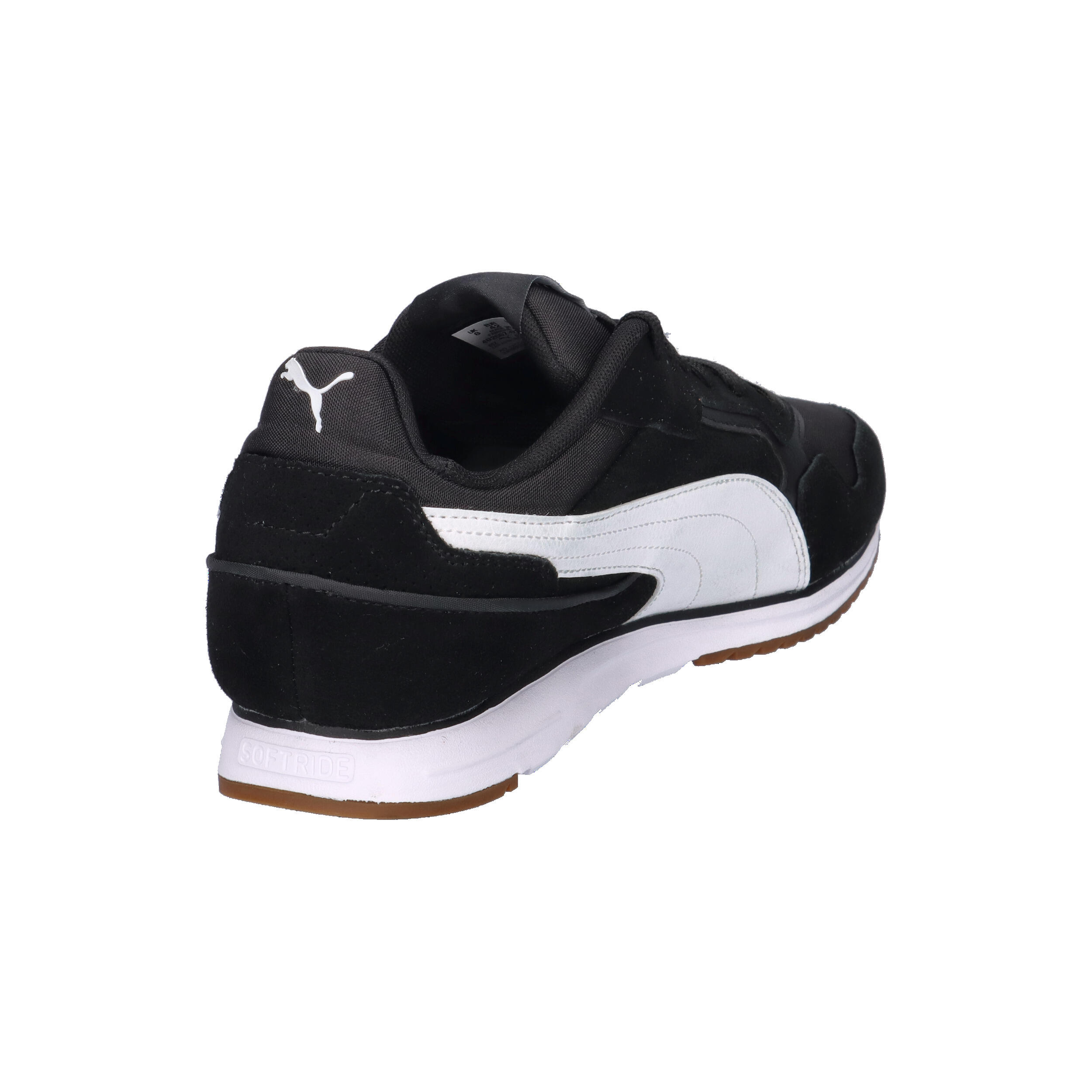 Softride St Miler Sneakers Erwachsene PUMA White Black Gum Beige 14/15