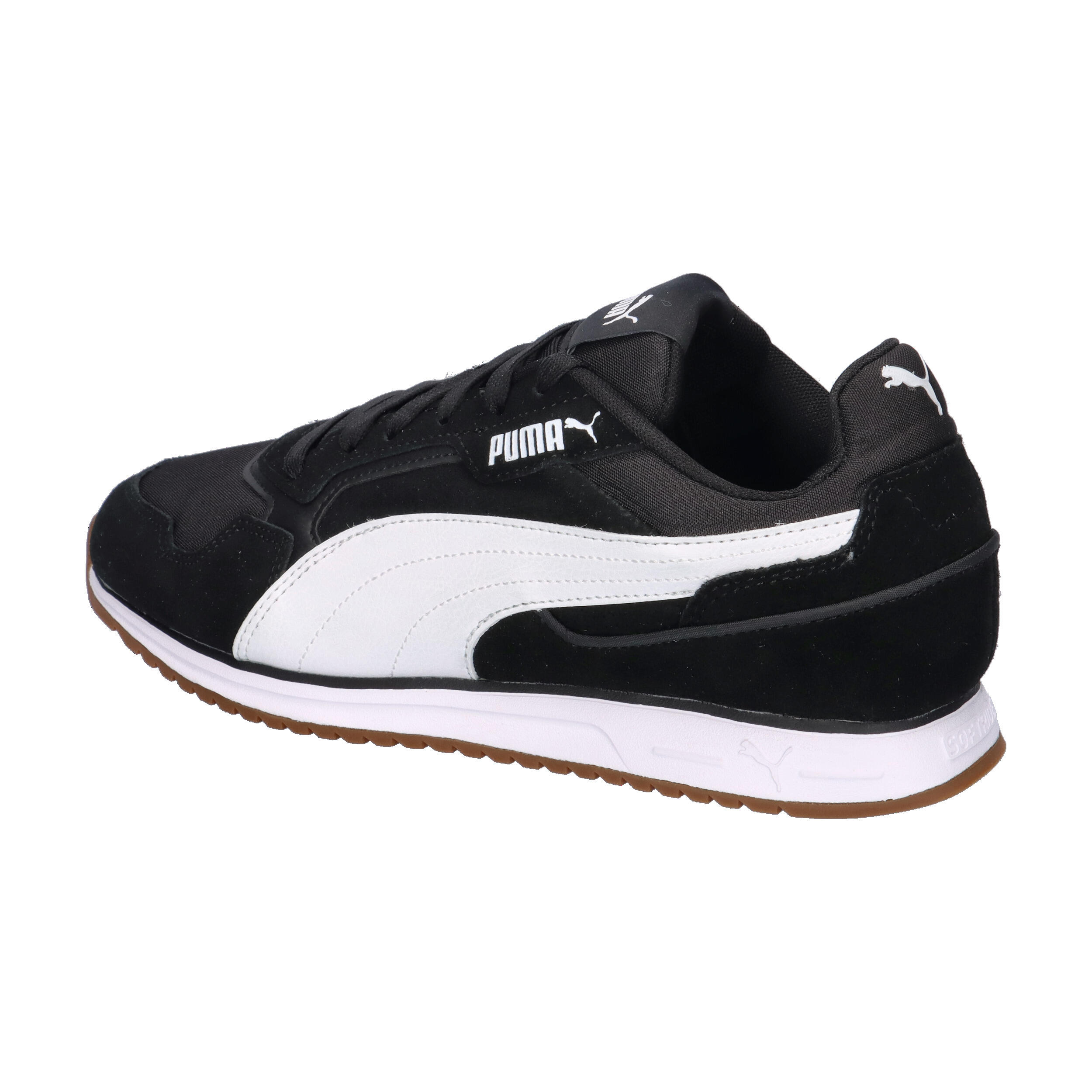 Softride St Miler Sneakers Erwachsene PUMA White Black Gum Beige 11/15