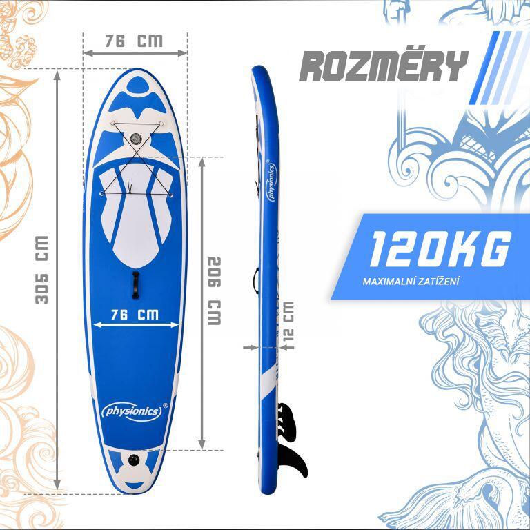 Physionics Sup Board 305cm Complete Set Watersport 7/7