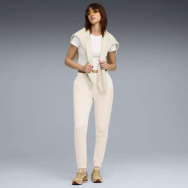 Pantalon femei talie elastică Essentials Elevated PUMA