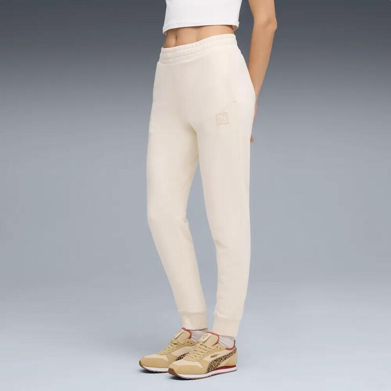 Pantalon femei talie elastică Essentials Elevated PUMA