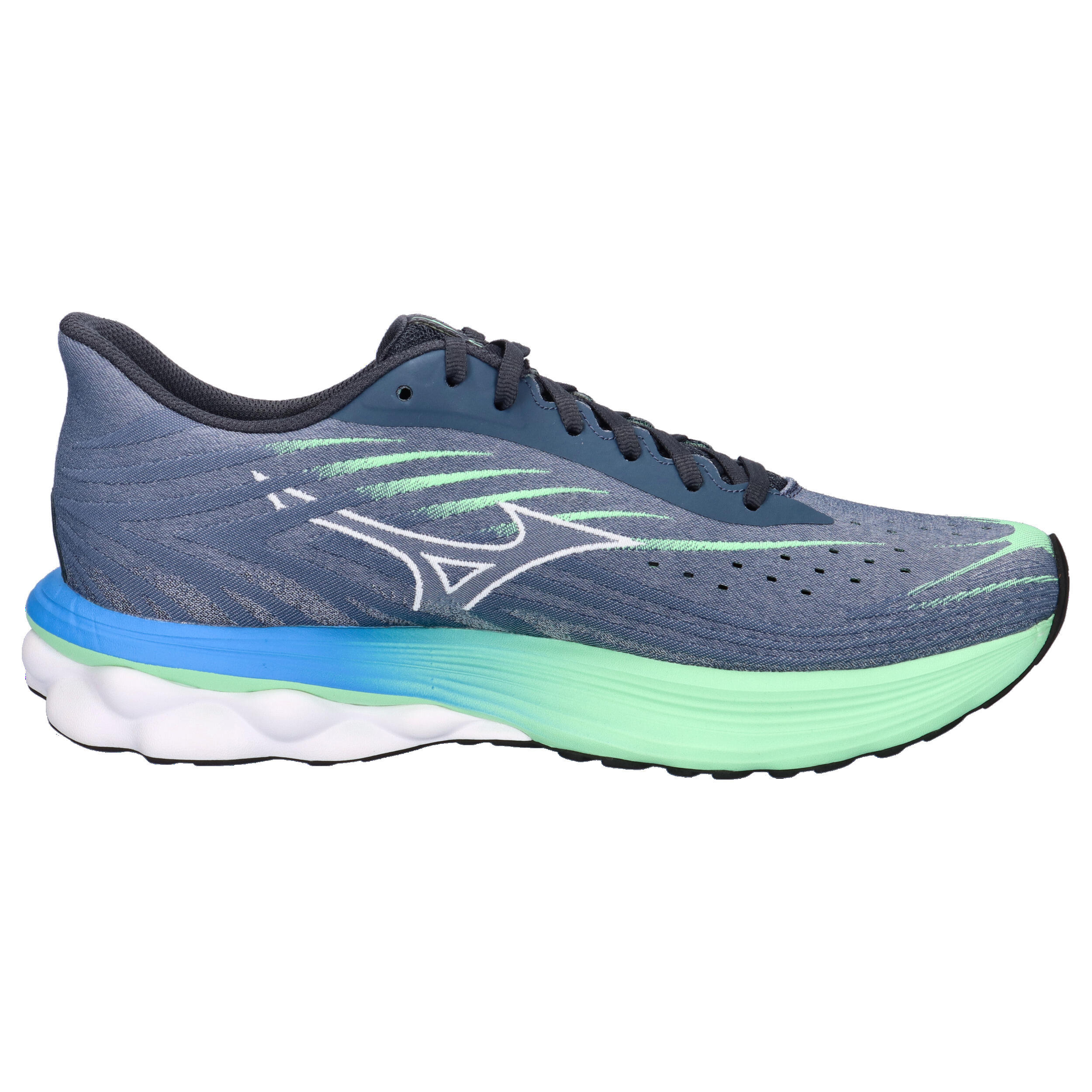Zapatillas de Running Mizuno Wave Skyrise 6 Azul/Verde Hombre 7/15