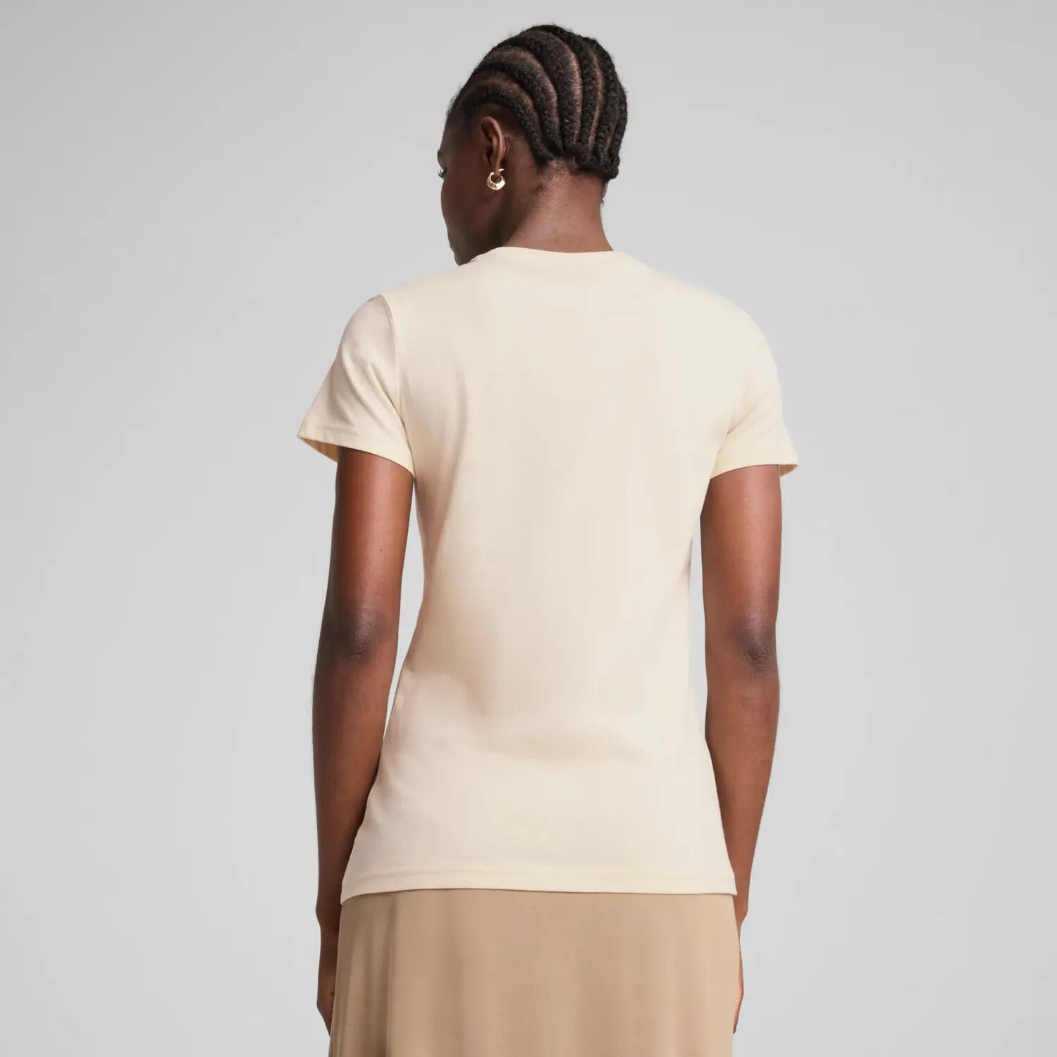 Camiseta ESS No. 1 Logo Mujer PUMA Alpine Snow White 10/11