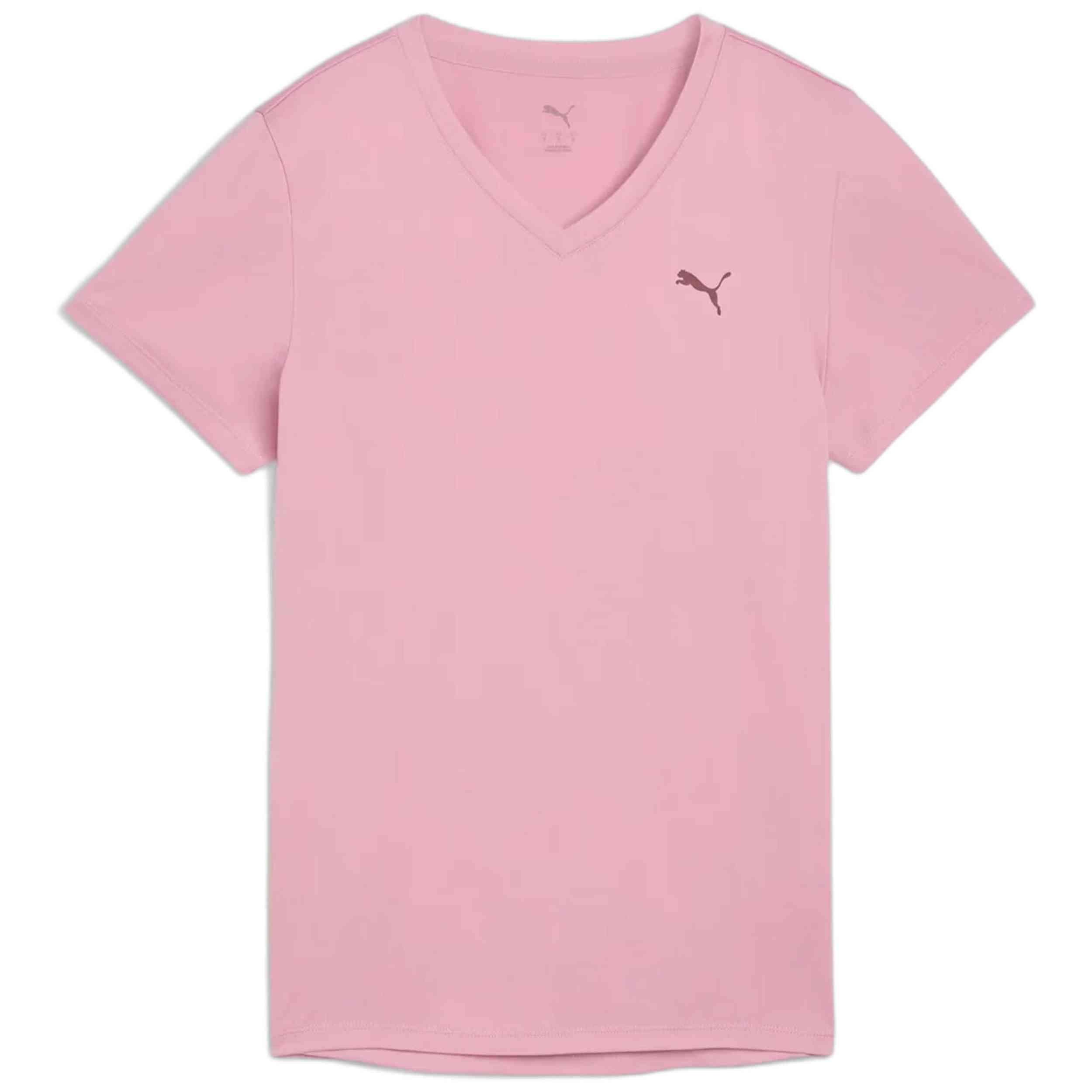 Puma Damen T-Shirt TAD ESSENTIAL VNECK Tee 525890 3/9