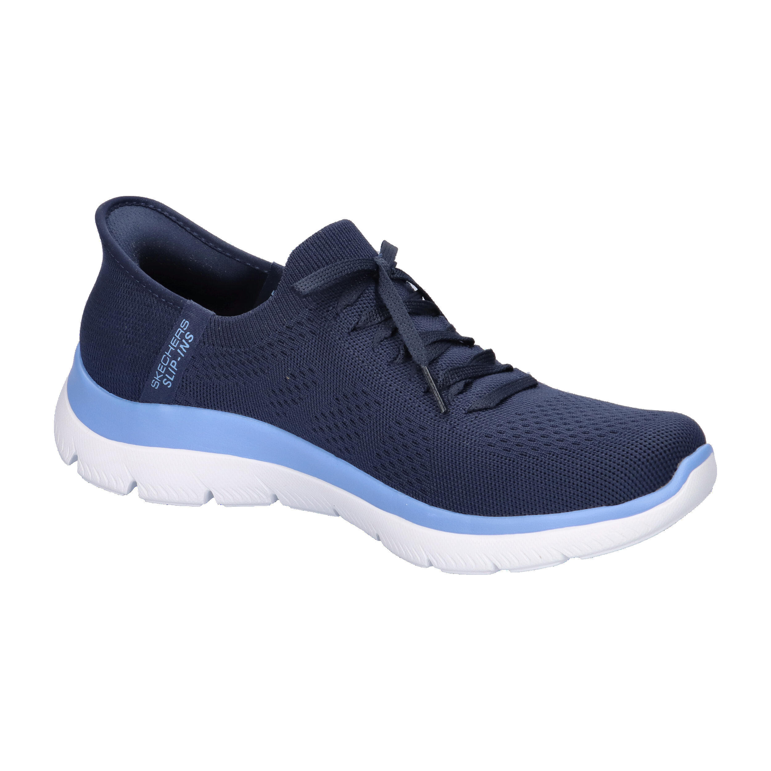 Sapatilhas Mulher Skechers Slipins Summits New Daily Azul 8/15