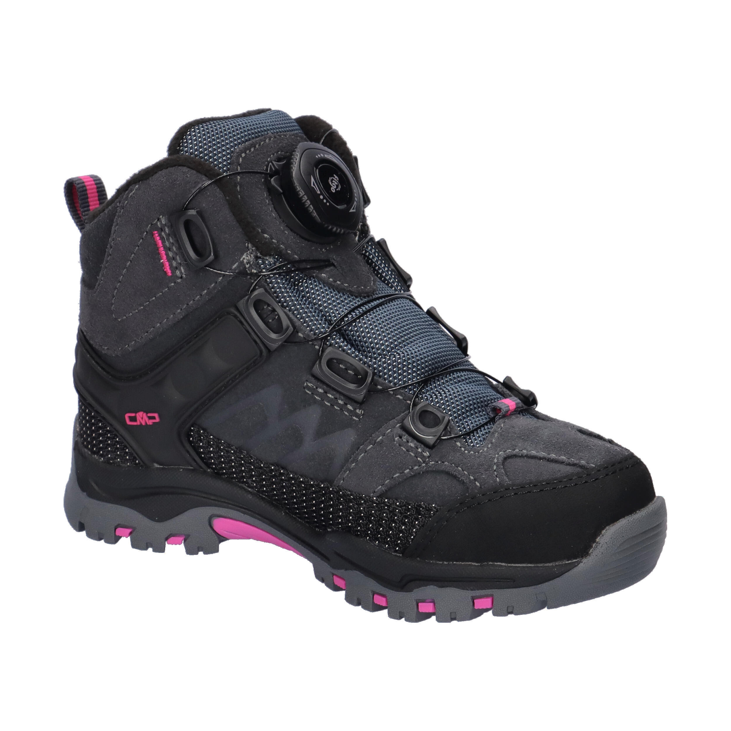 CMP Kinder Trekkingschuhe Kids Kiruna Mid FITGO Fleece WP 3Q57894 8/15