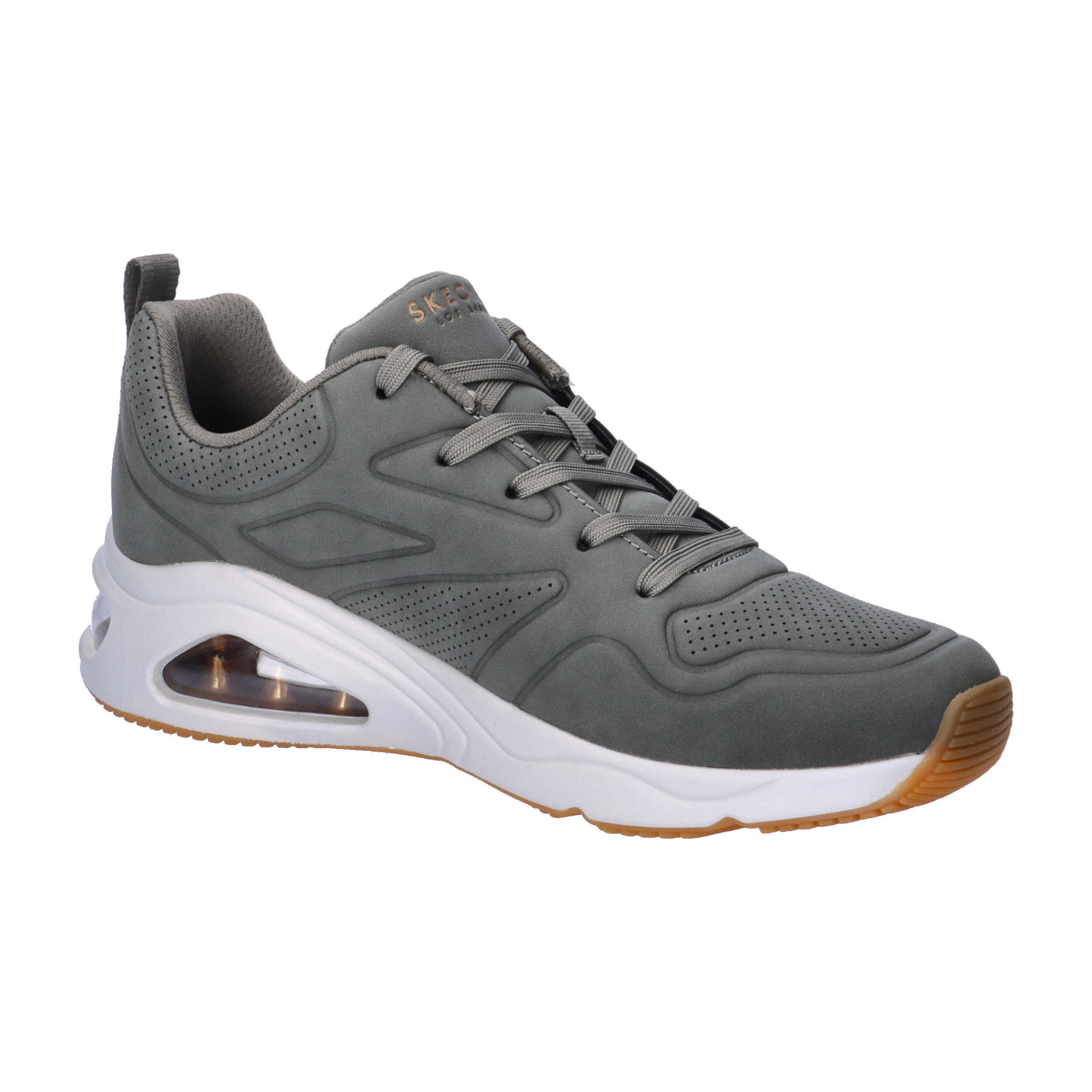Baskets Skechers Modèle Tres-air Uno - Ah - Couleur Vert 8/15