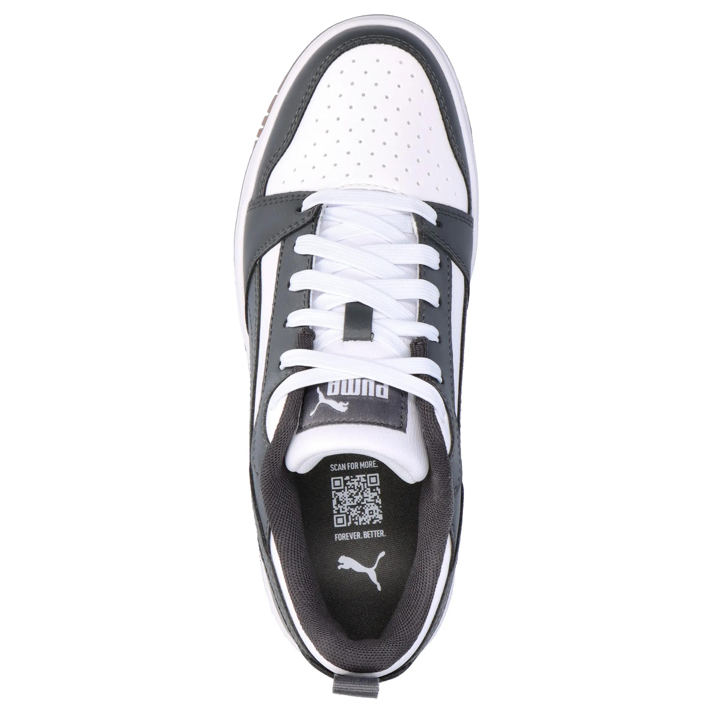 Scarpe Da Ginnastica Puma Modello Puma Rebound V6 Lo Jr Colore Grigio 5/14