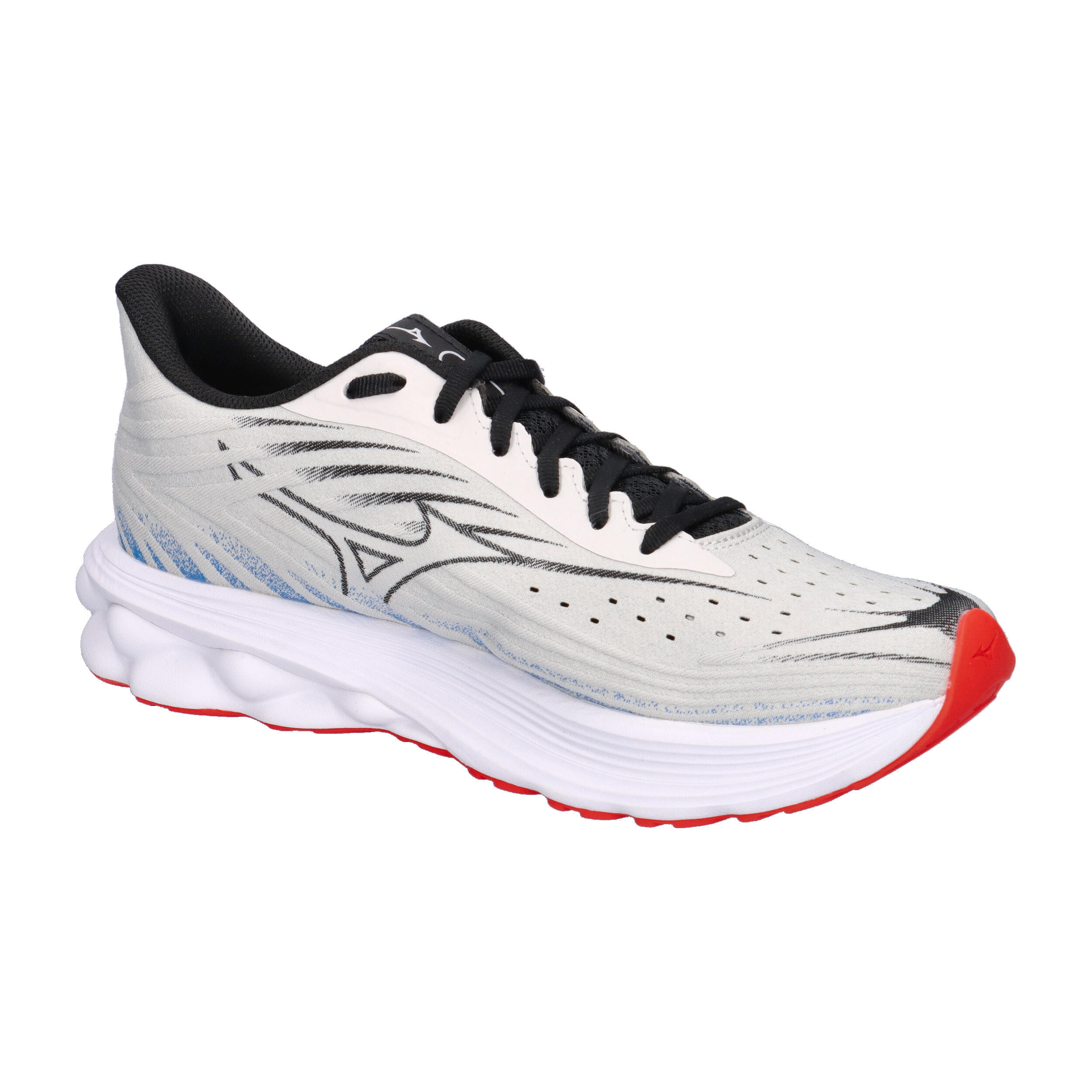 Mizuno Wave Skyrise 6 Scarpe da corsa Bianco/Blu/Rosso Uomo 8/15