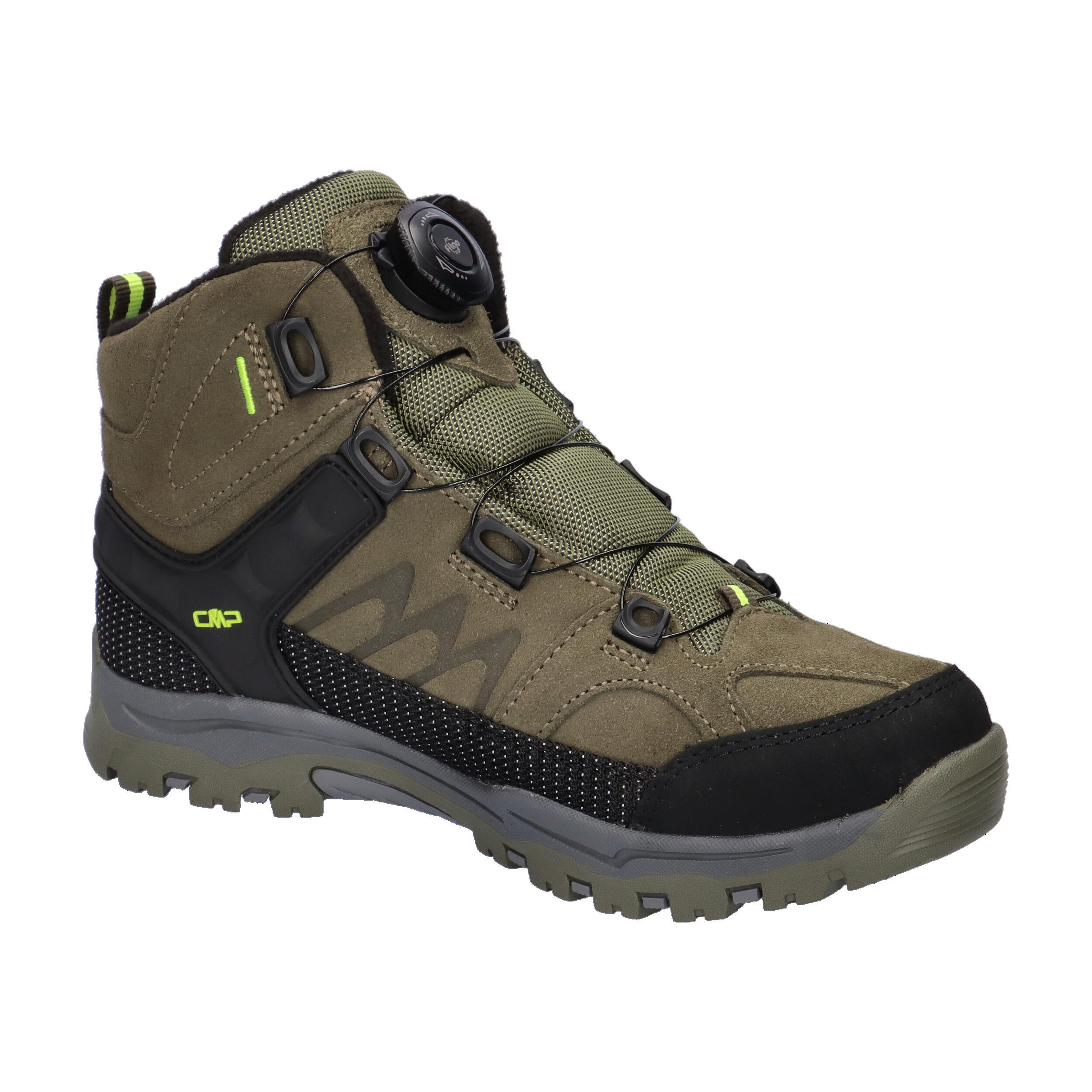 CMP Kinder Trekkingschuhe Kids Kiruna Mid FITGO Fleece WP 3Q57894 8/15