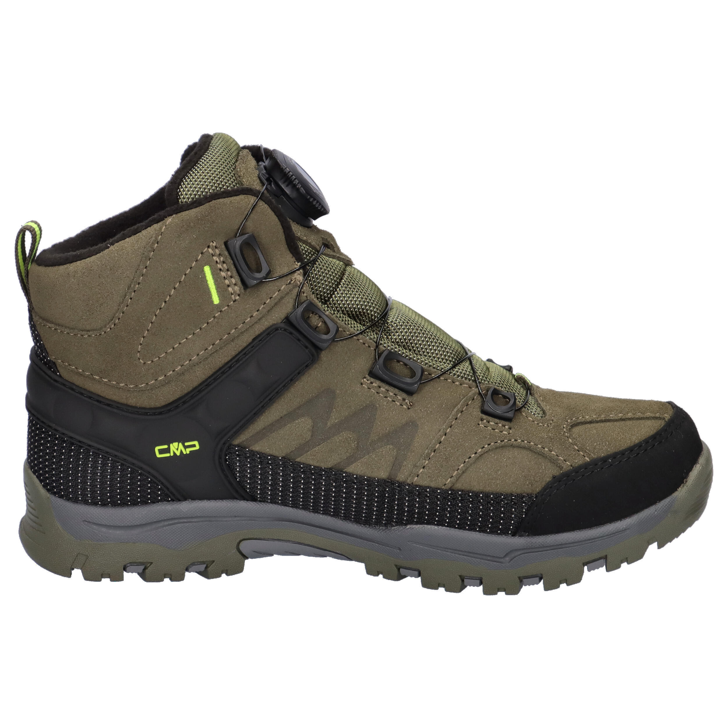 CMP Kinder Trekkingschuhe Kids Kiruna Mid FITGO Fleece WP 3Q57894 7/15