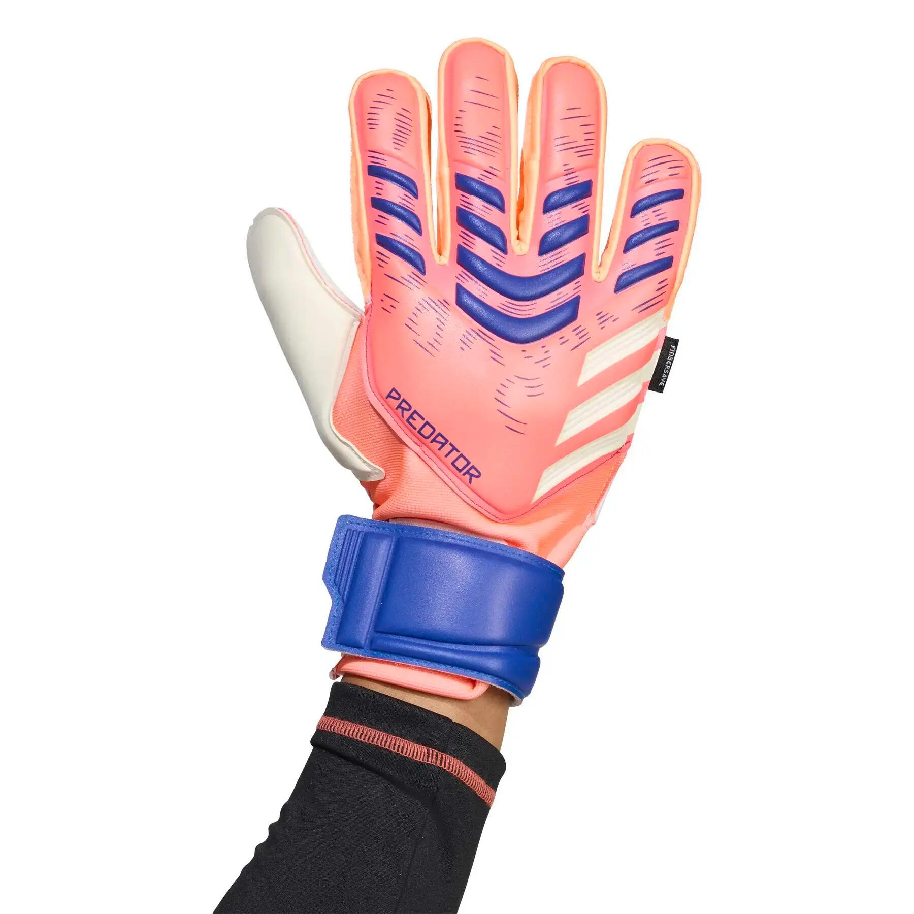 Luvas de guarda-redes com corte híbrido adidas Predator MTC FS 2/9