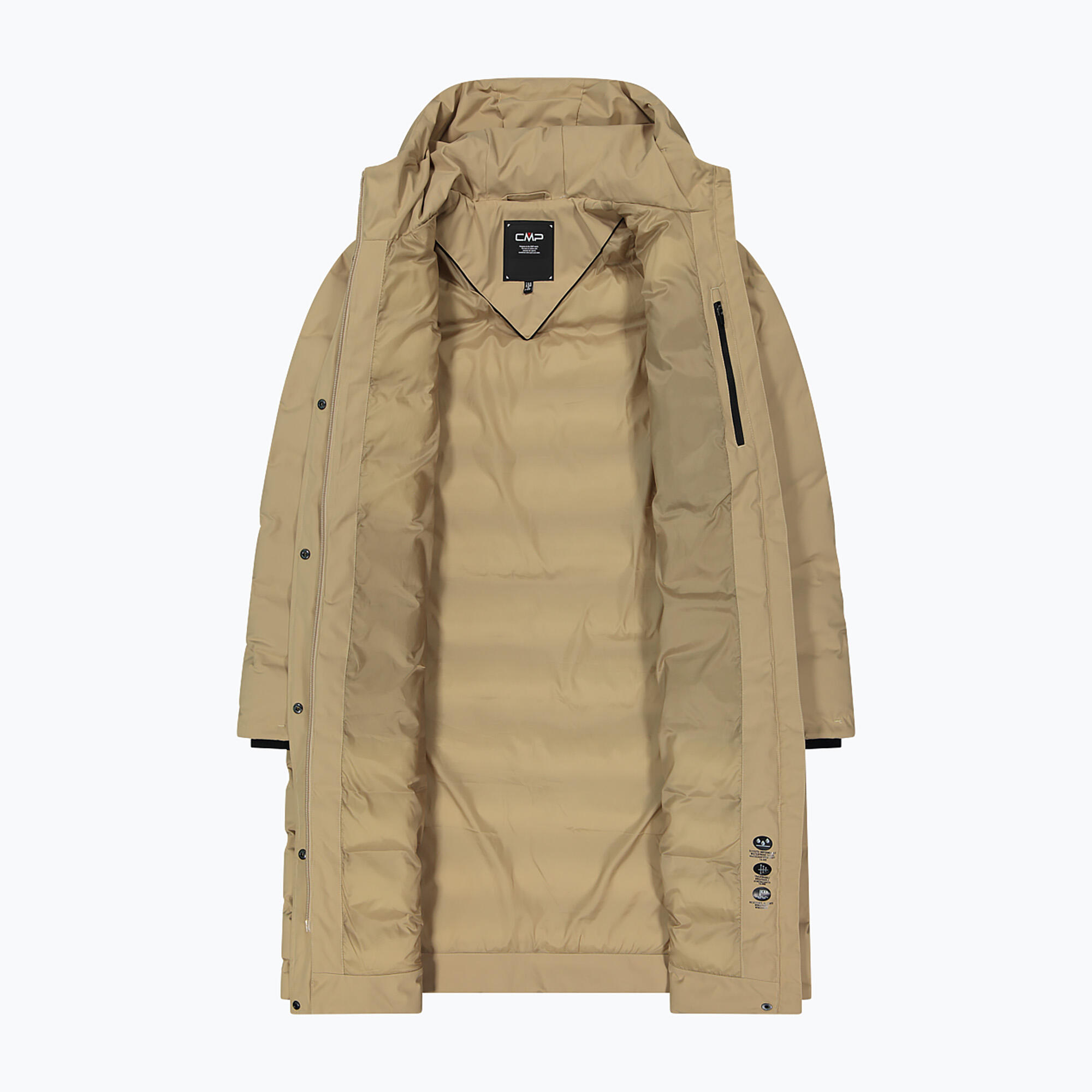 Casaco de inverno com capuz com fecho para mulher CMP 4/10