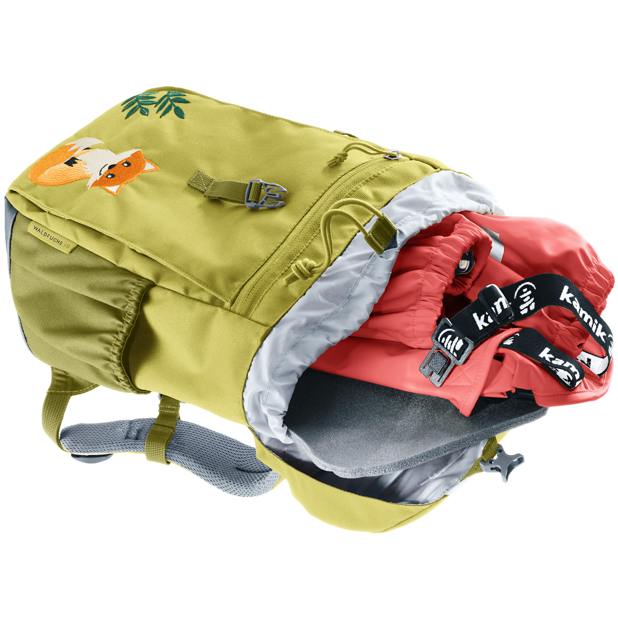 Plecak turystyczny dla dziecka Deuter Waldfuchs 10 - linden/cactus 11/11