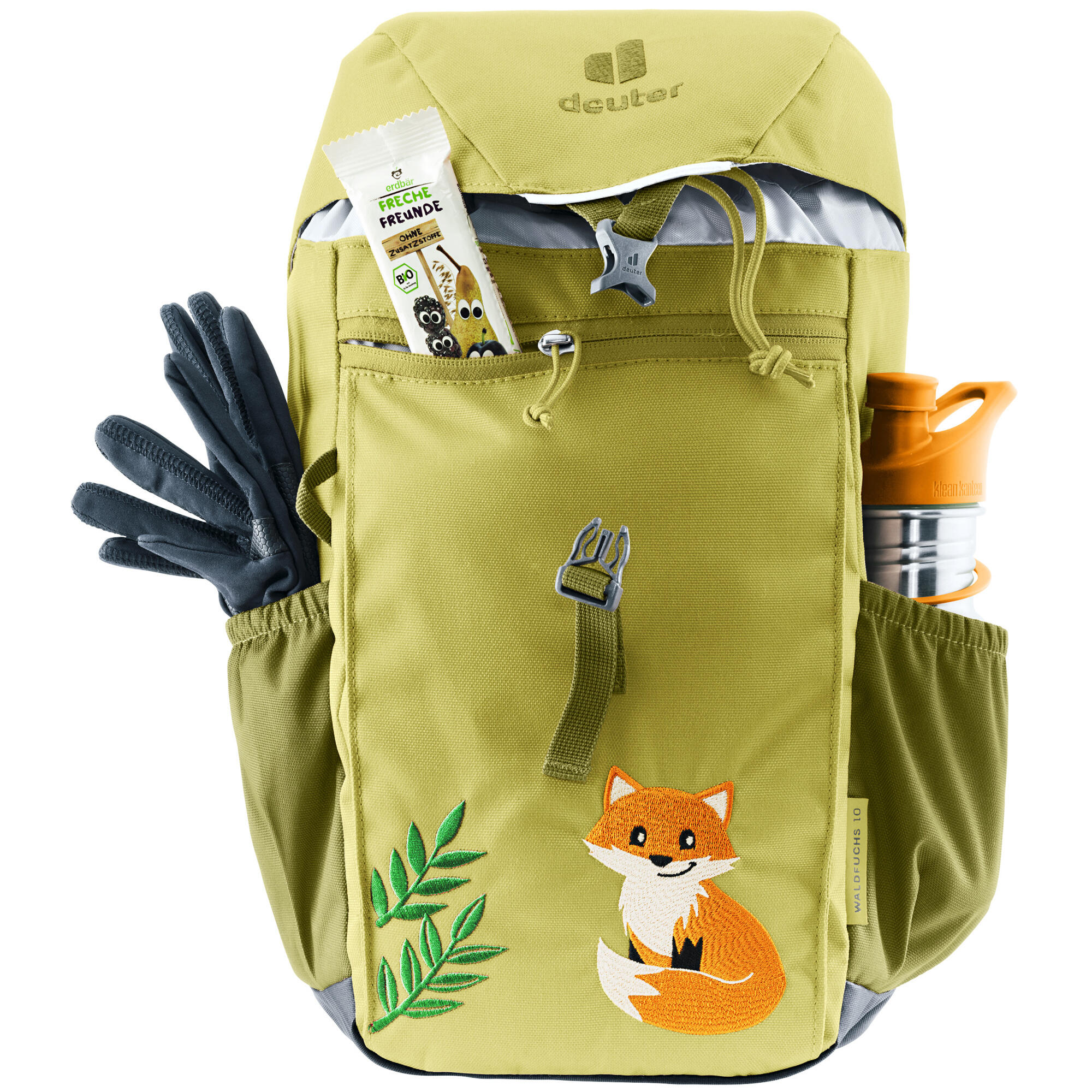 Plecak turystyczny dla dziecka Deuter Waldfuchs 10 - linden/cactus 10/11