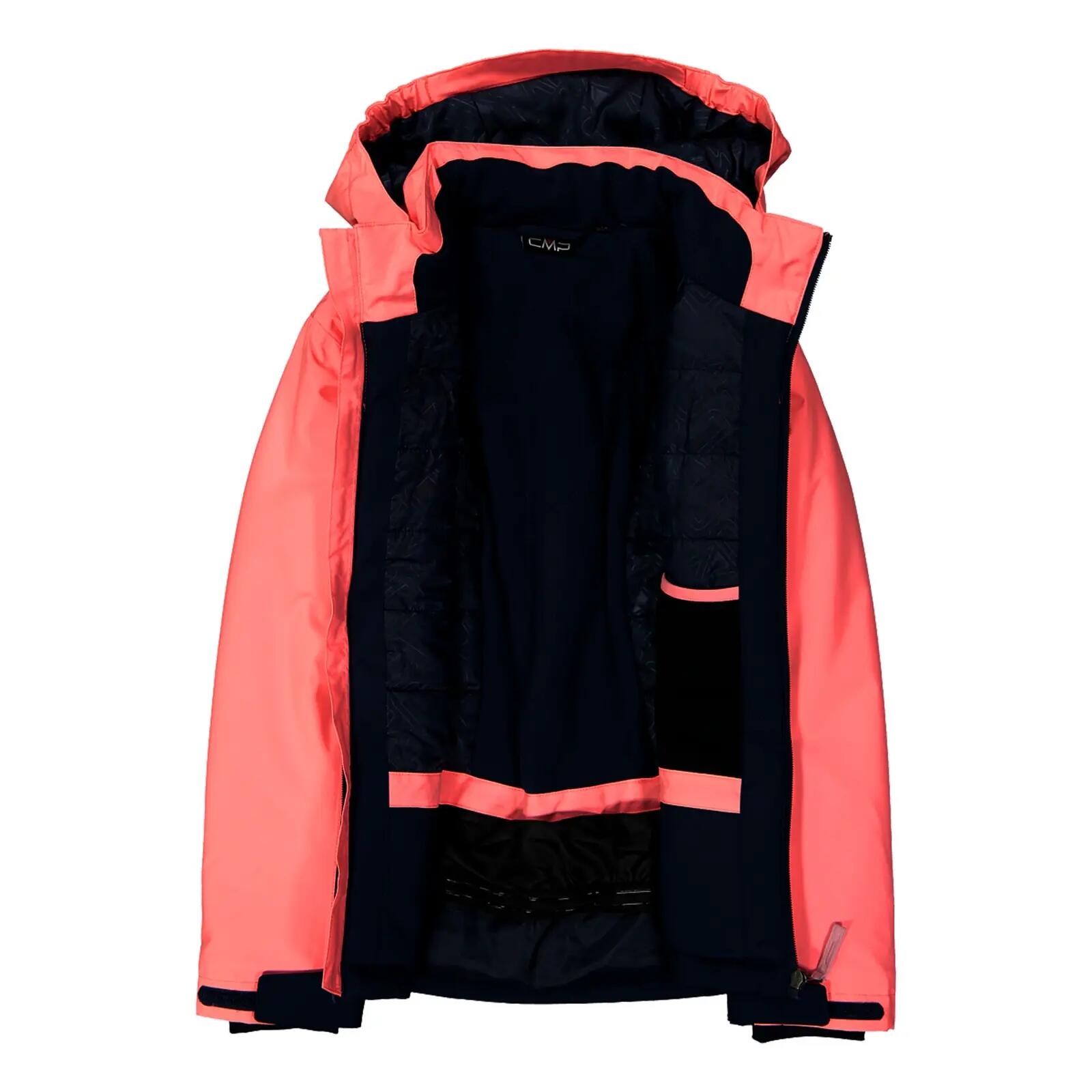 CMP Mädchen Skijacke Girl Jacket Snaps Hood 39W2085 3/11