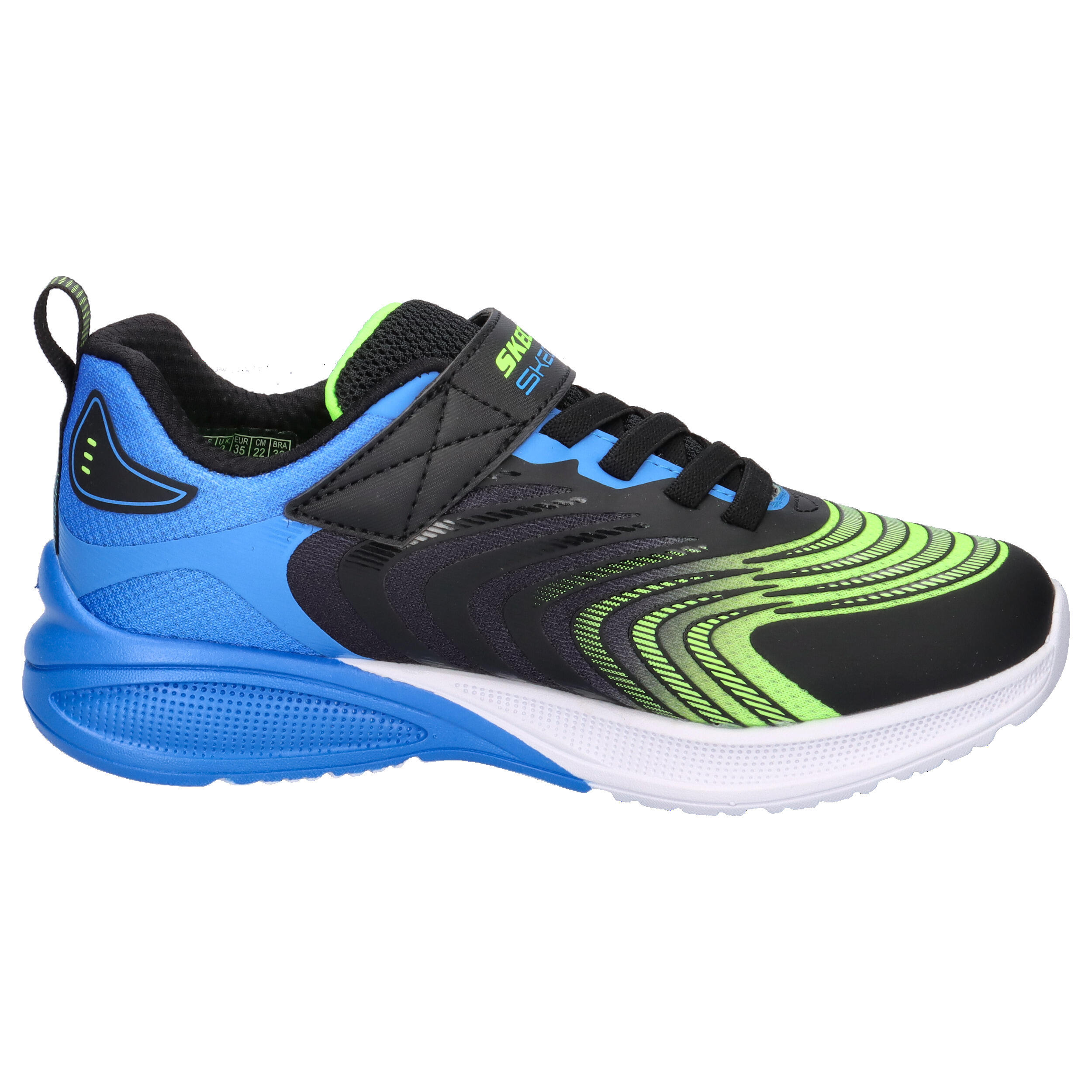 Skechers Kinder Microspec Max Advance Vortivox Sneaker 403938L BBLM 7/15